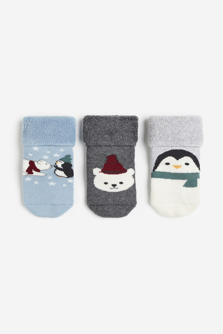 3-pack Terry Socks