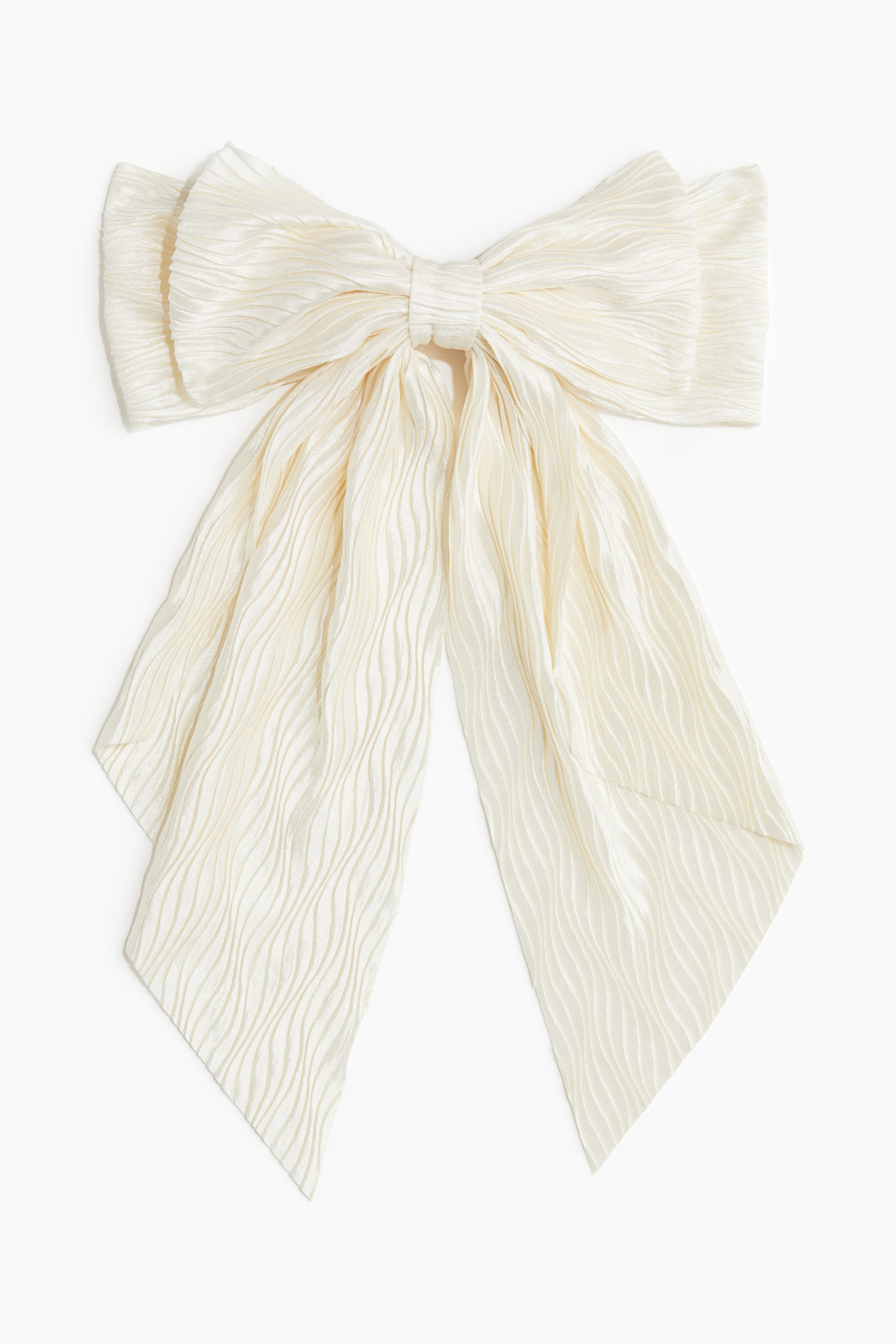 Bow-decorated hair clip - Crema - DONNA | H&M IT