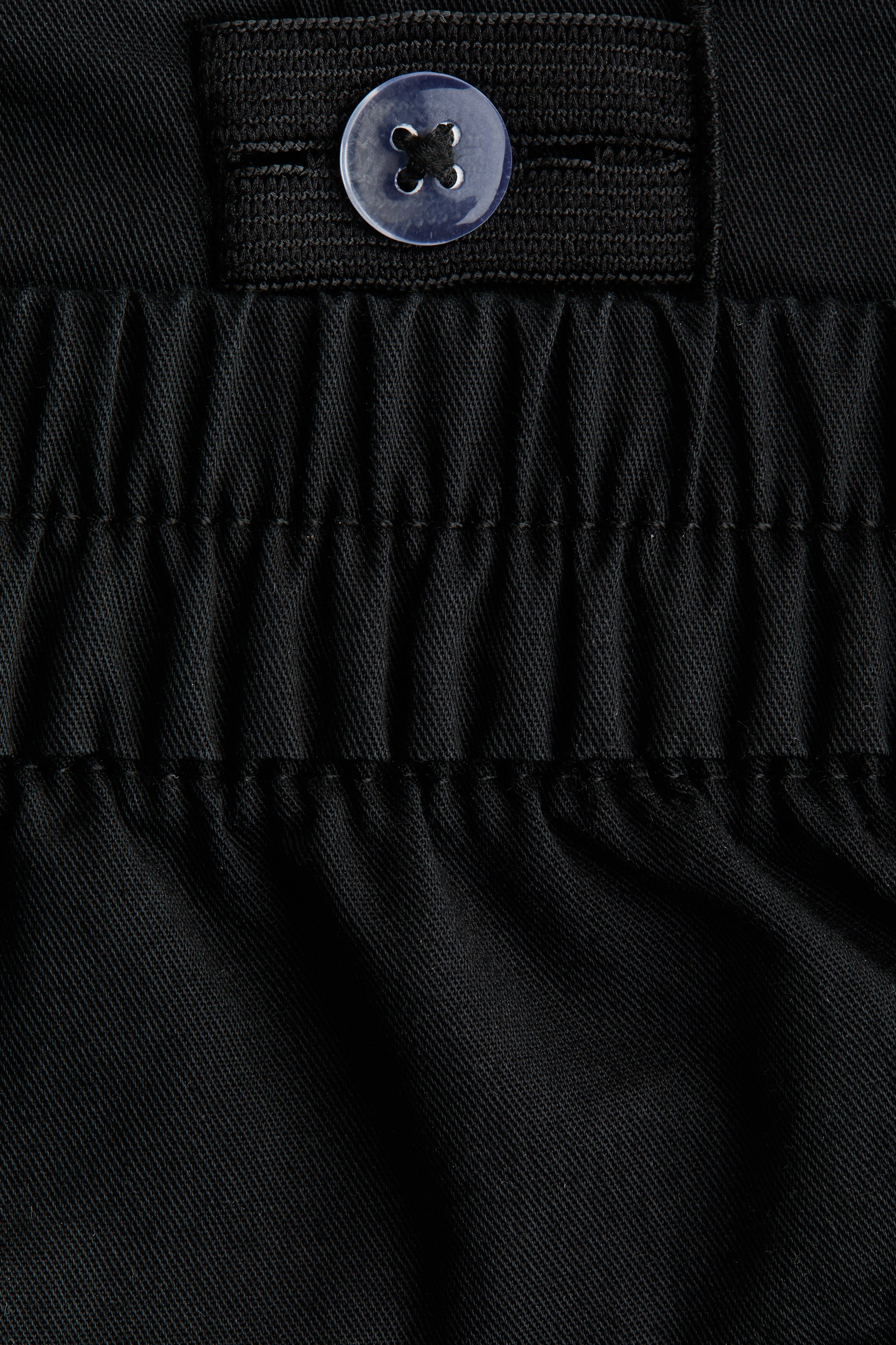 Cotton Twill Cargo Pants