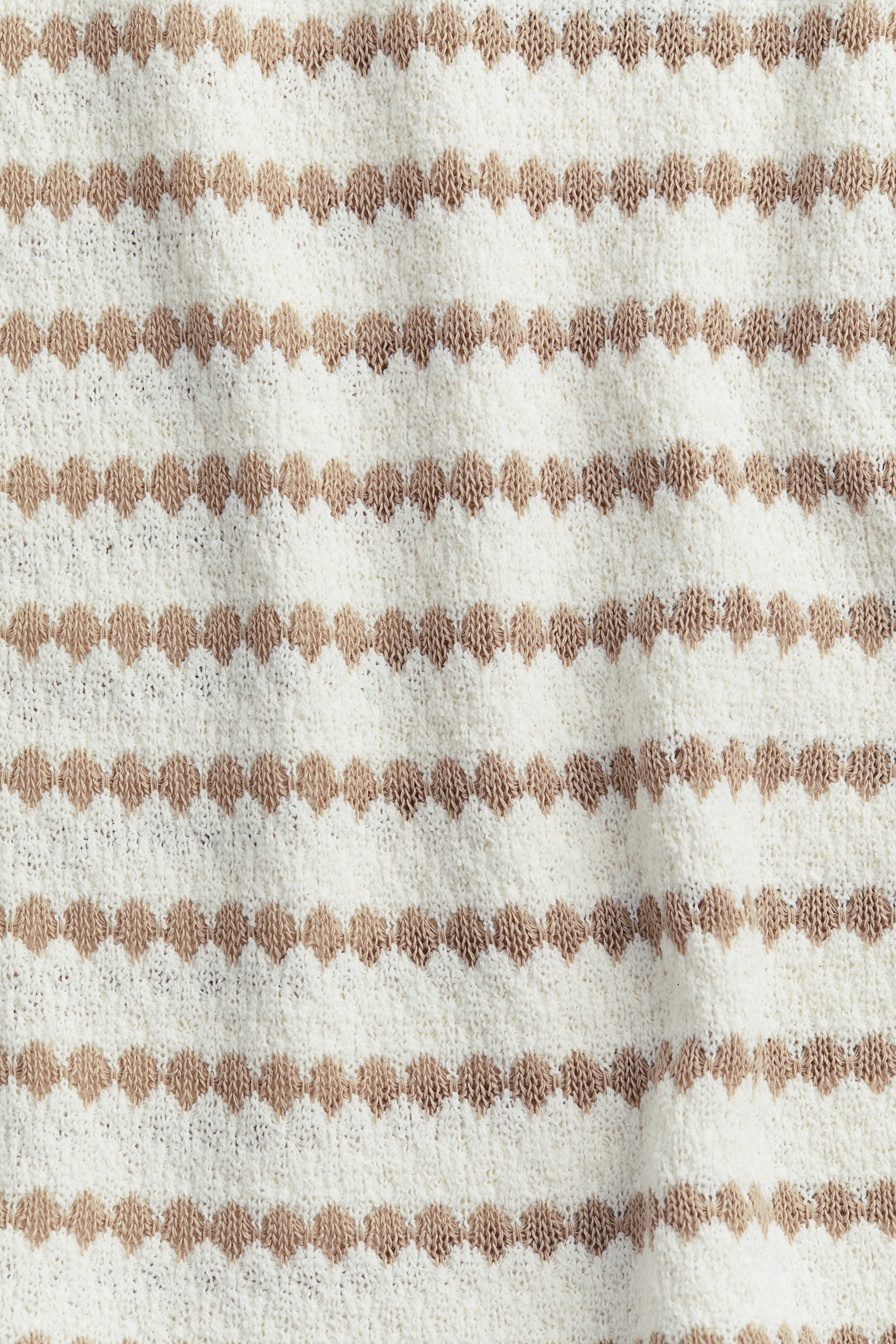 Open Back Knit Dress - Beige/White/Gold colour/Black/Cream/Light beige - 5