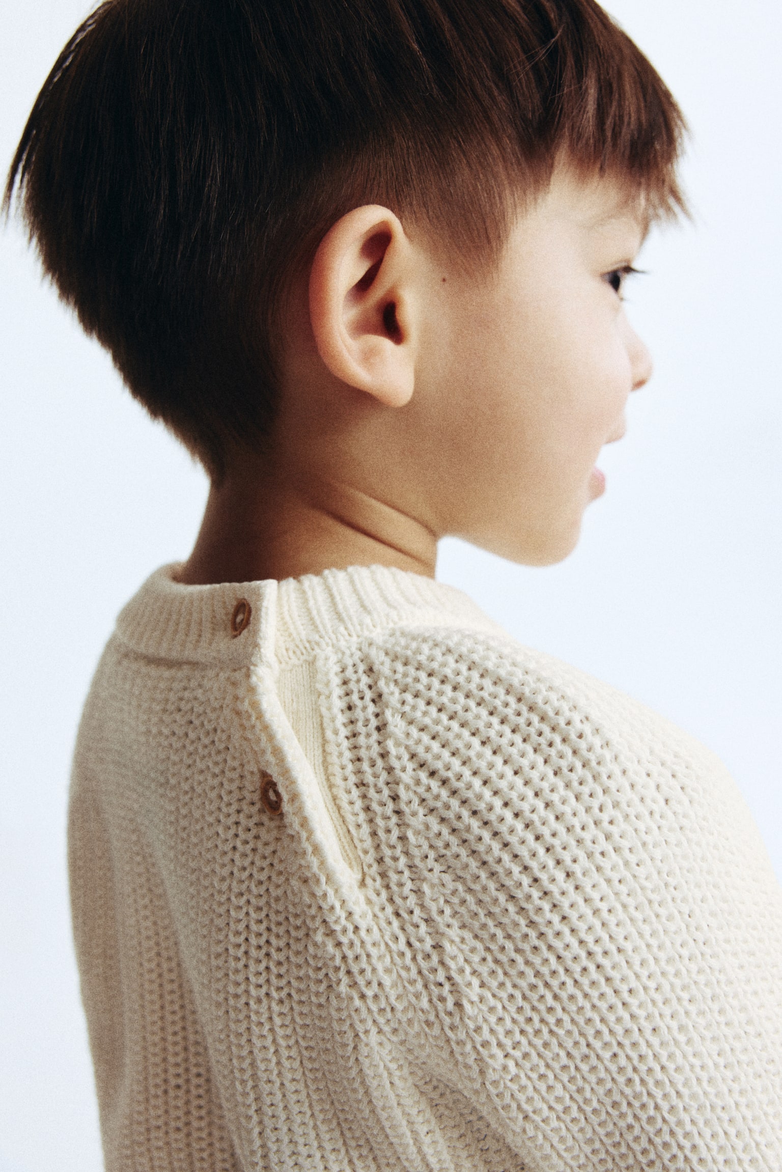 Motif-detail jumper - Cream/Animals - 3