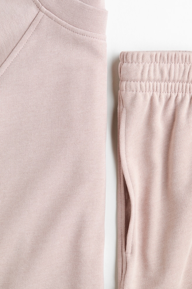MAMA Before & After 2-Piece Set - Light dusty pink/Dark brown/Ivory - 2