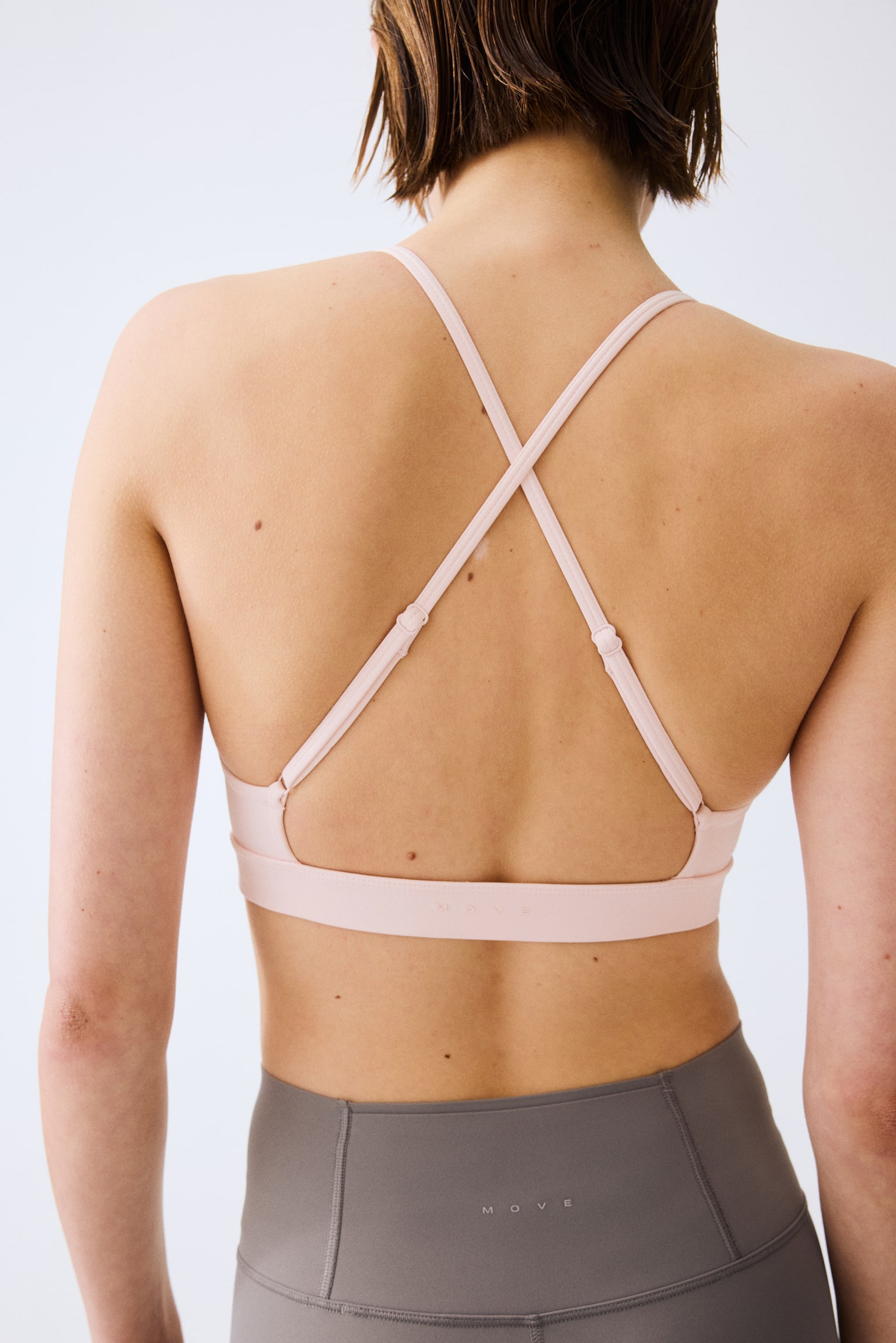 SculptMove™ Spor Sütyeni - Toz pembe/Sıcak kahverengi/Tereyağı sarısı - 2