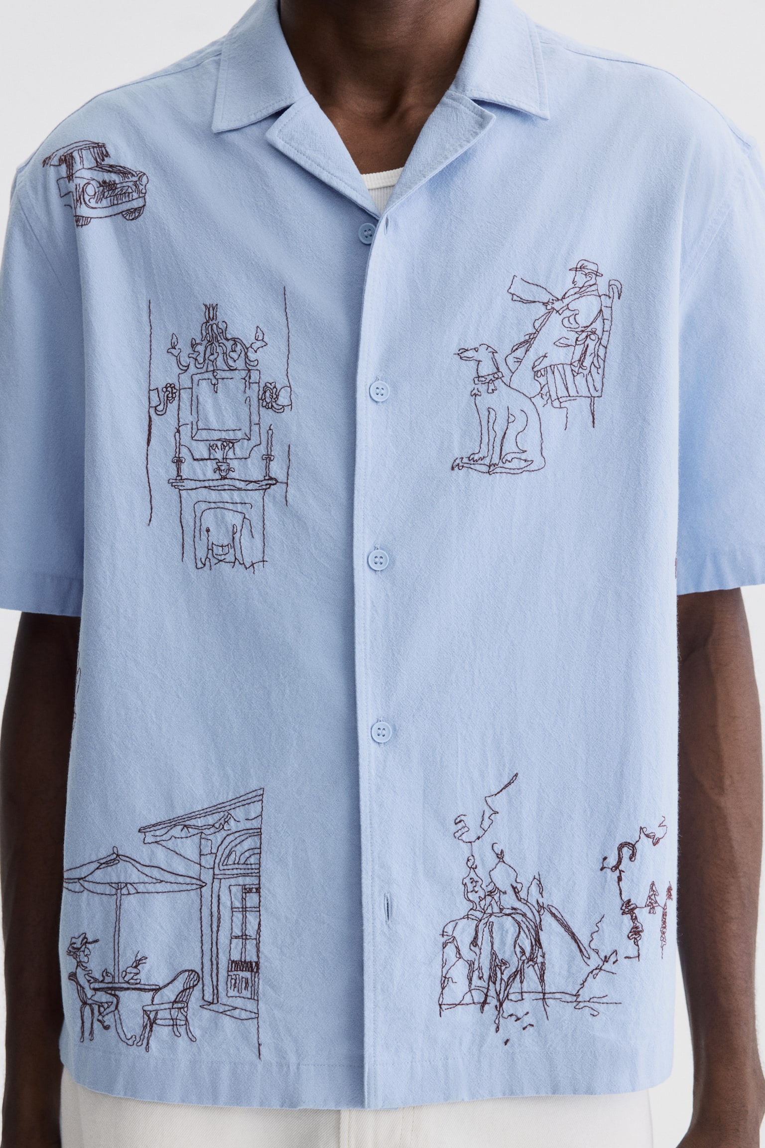 Relaxed Fit Cotton resort shirt - 3