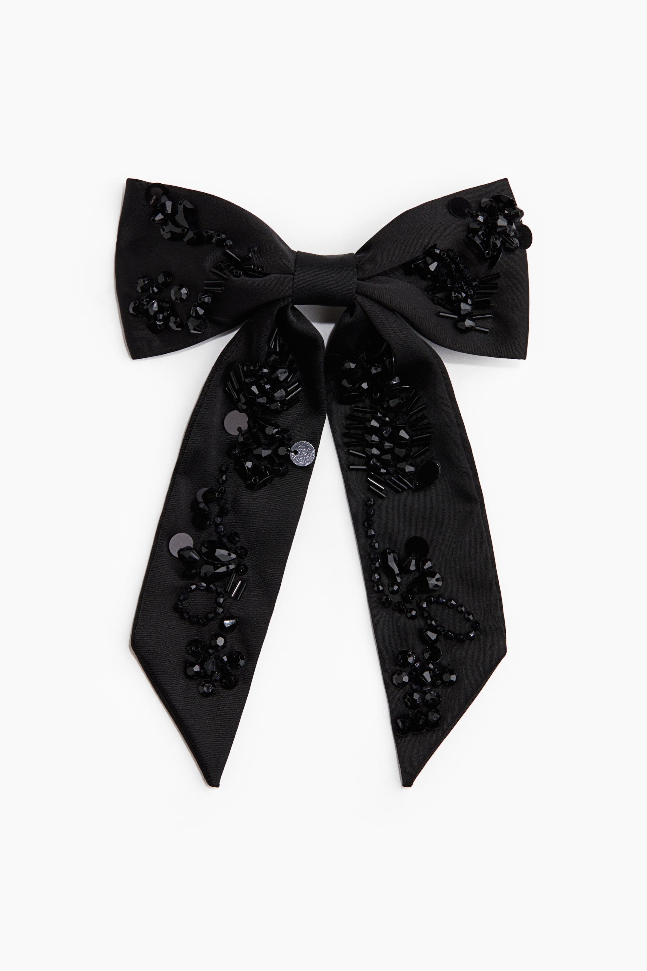 View larger image: Embellished bow hair clip - Black - Ladies | H&M CA 1