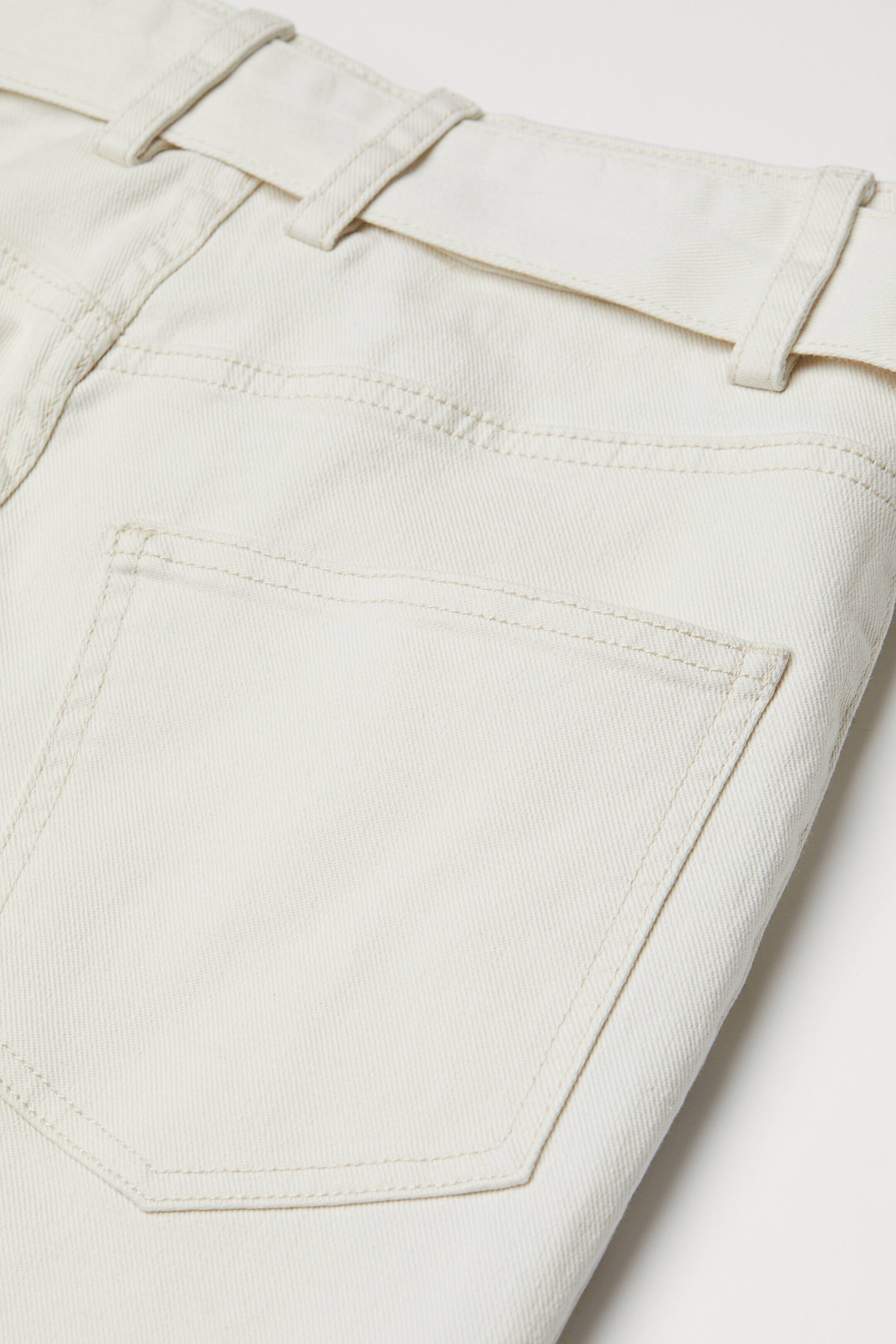 Agrandir l'image: Pantalon en twill - Crème - FEMME | H&M CH 2