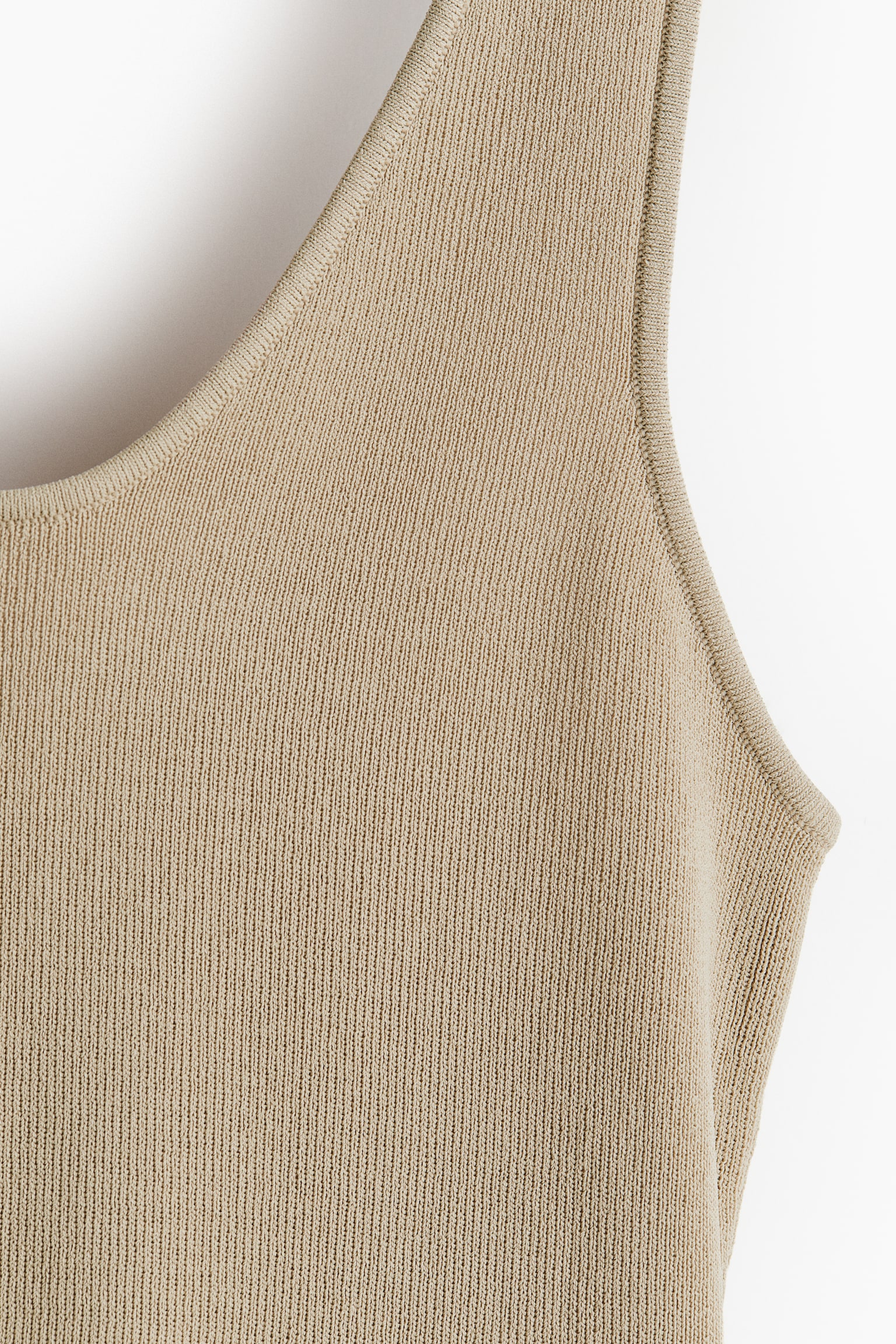 Knit Tank - Beige/Black/White/Bright orange - 6