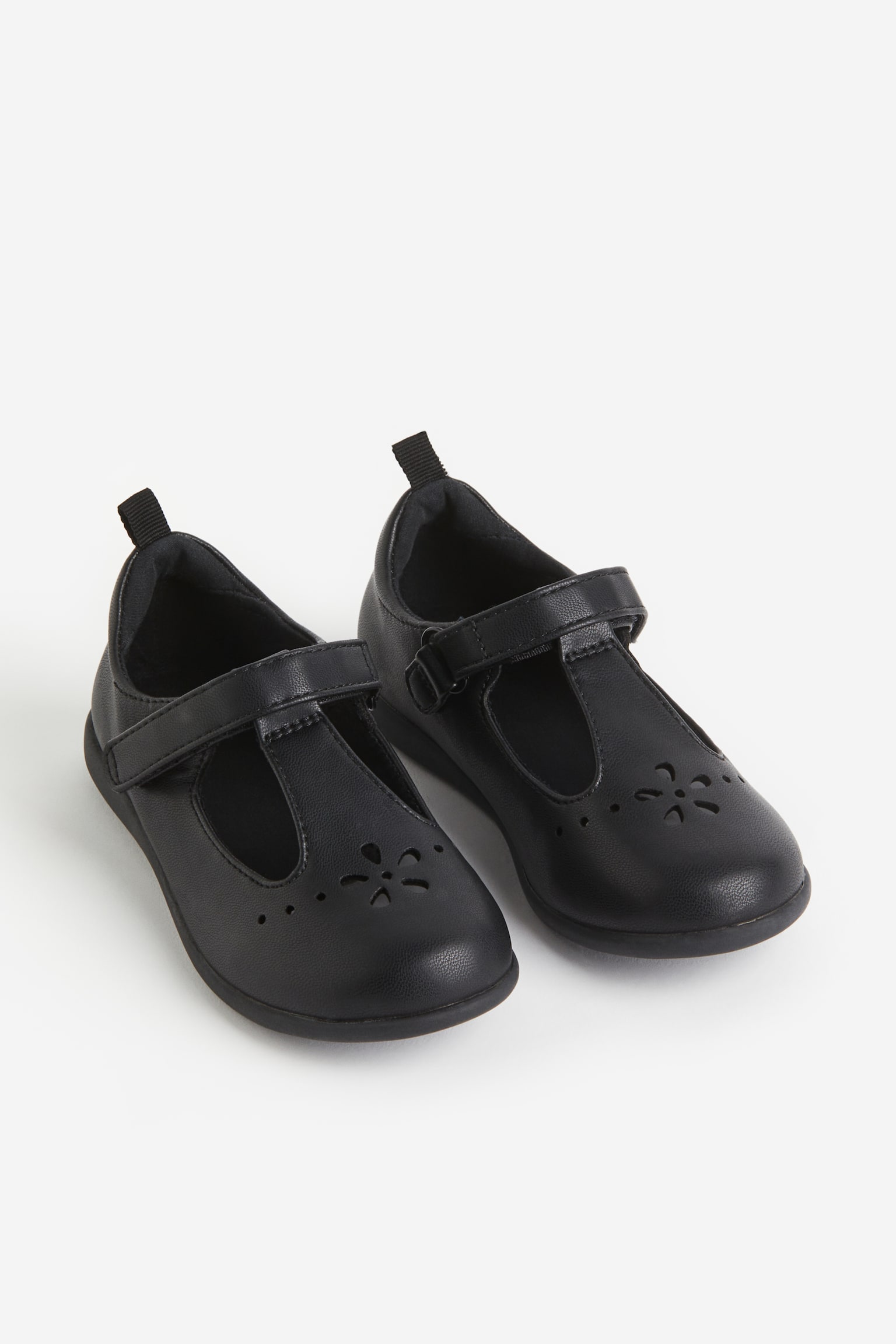 School ballet pumps - Black - 1