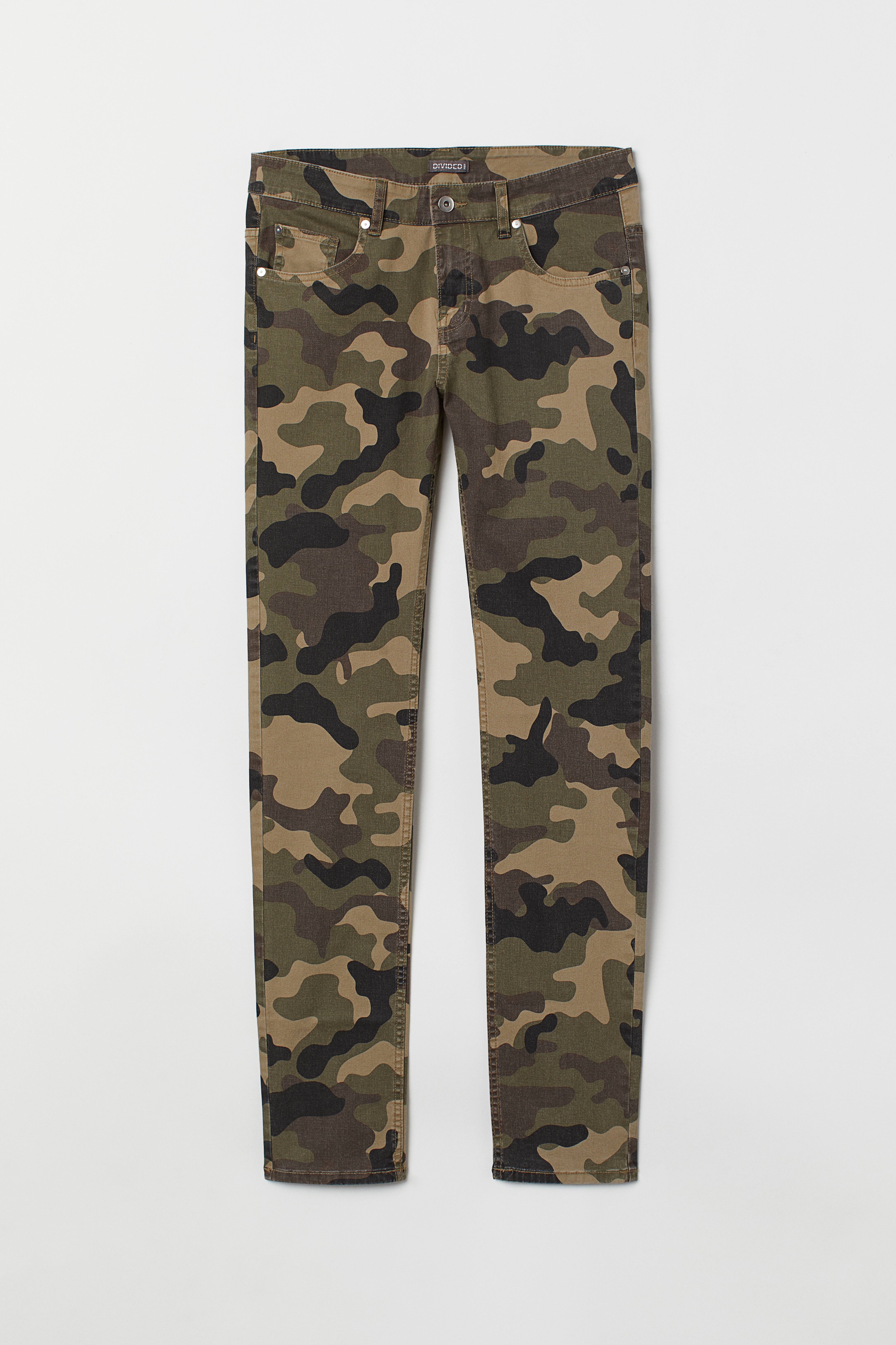 H&m deals camouflage pants