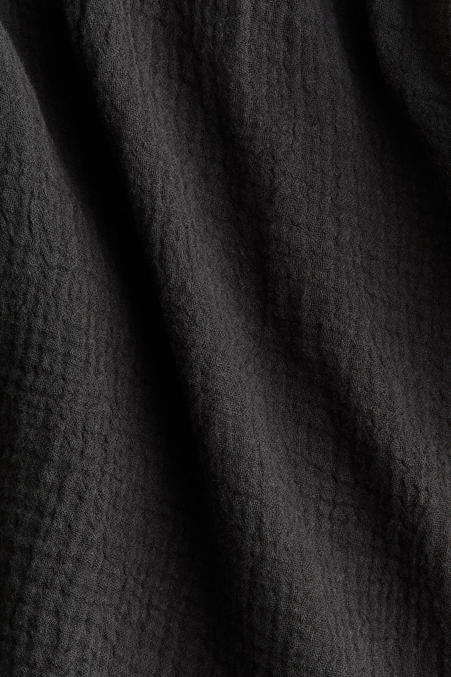 Cotton halterneck top - Dark grey - 4