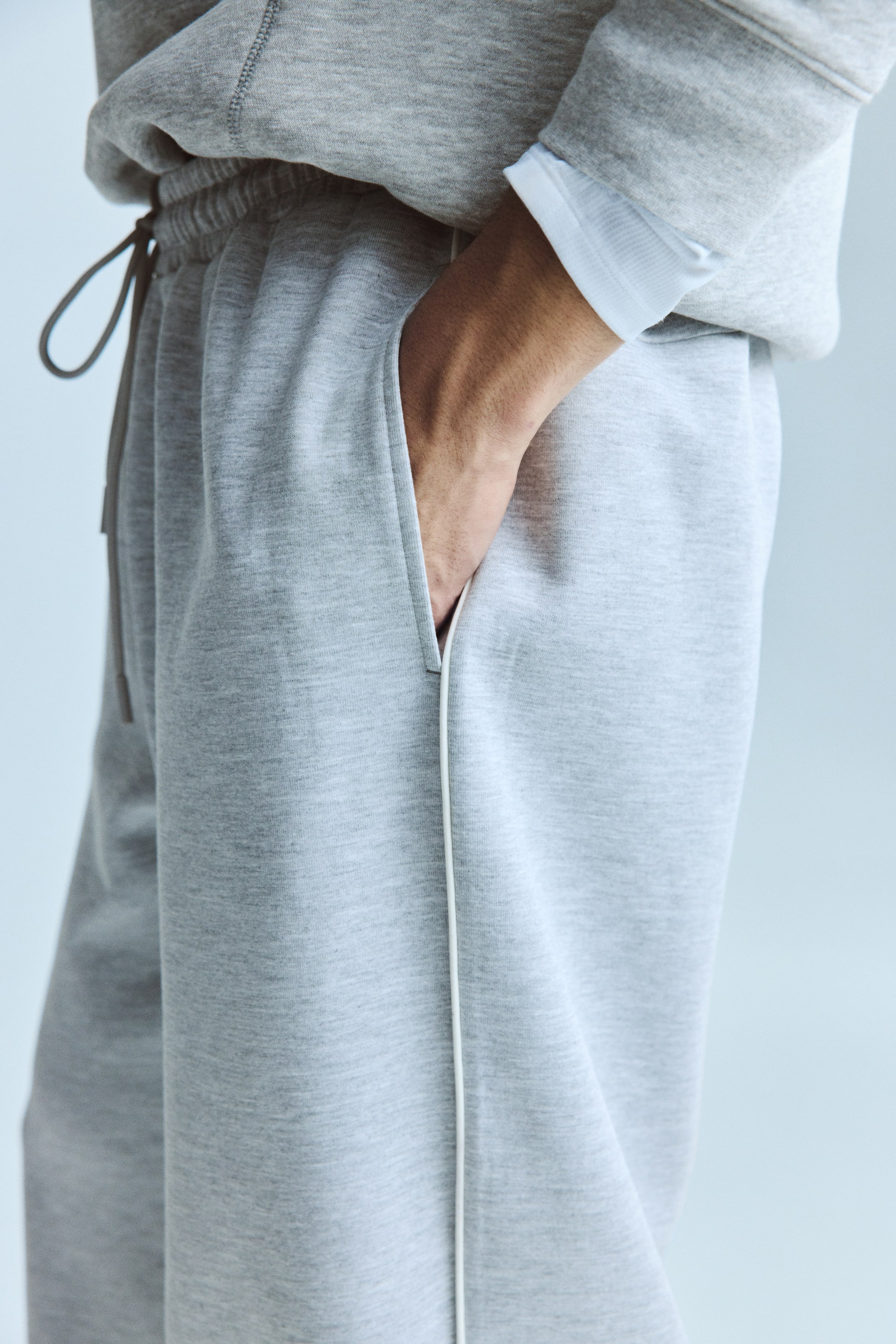 Ingrandisci l'immagine: Joggers sportivi Loose Fit - Light grey marl - UOMO | H&M CH 4