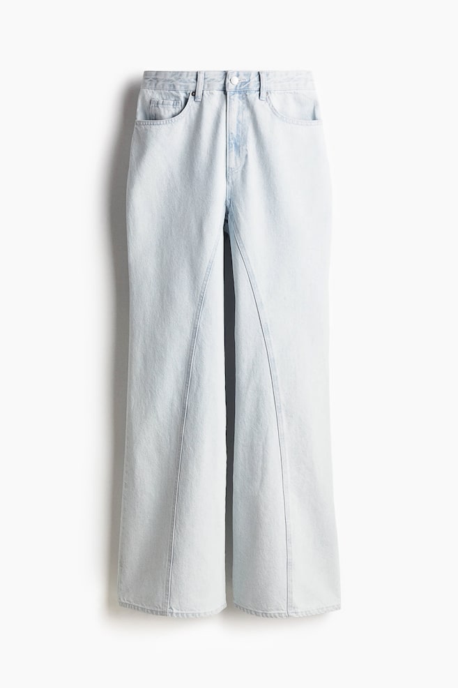 Flared Jeans - Blu denim chiaro - 1