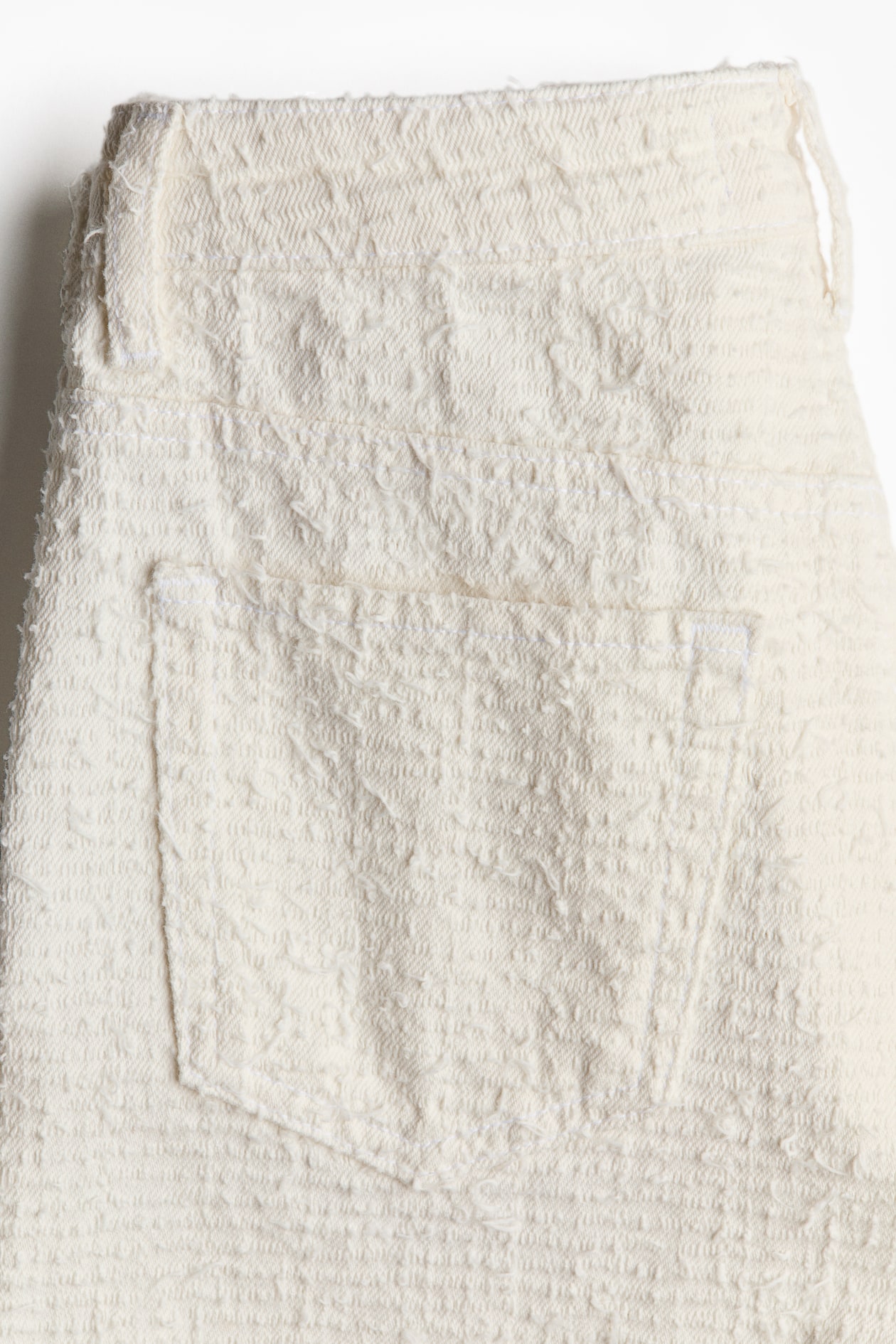 Textured Twill Bermuda Shorts - image 4