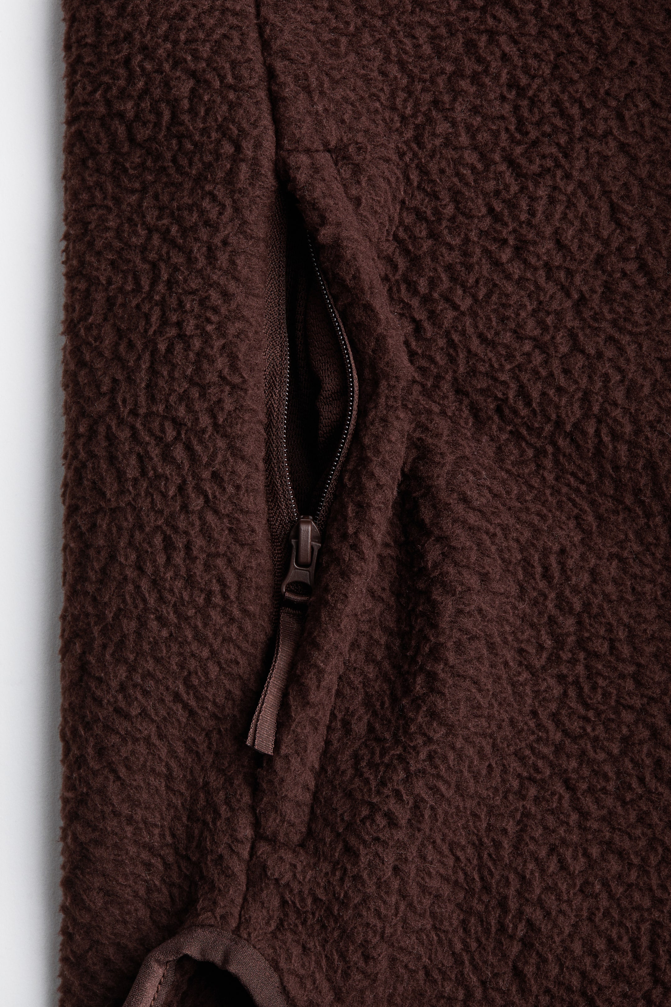 Regular-Fit Teddy Fleece Sports Vest