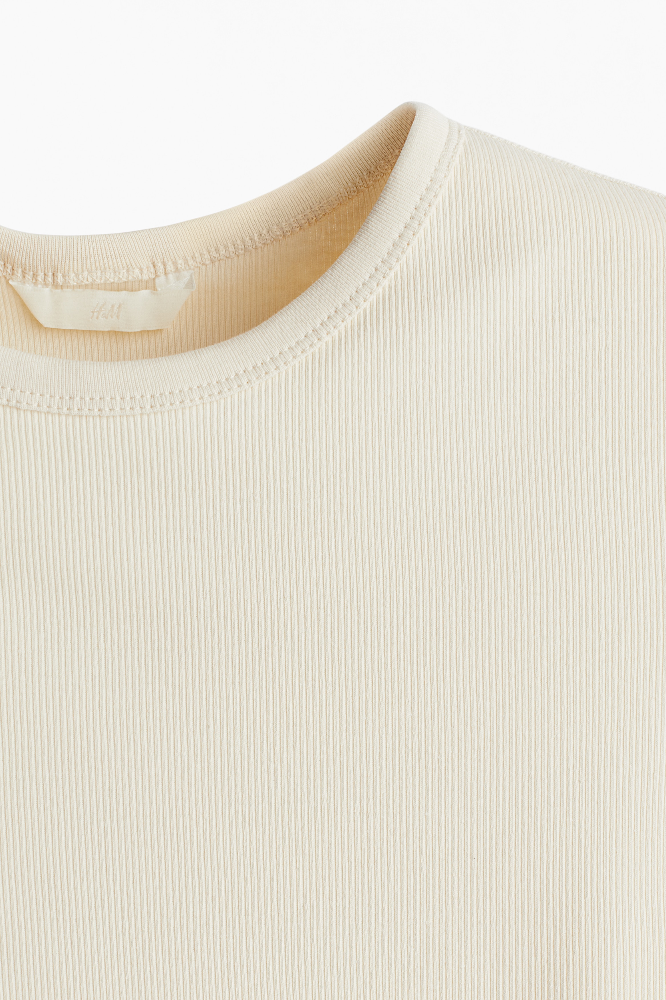 Ribbed T-shirt