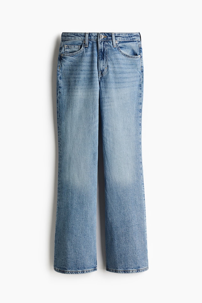 Curvy Fit Flared High Jeans - Bleu denim clair/Bleu denim clair/Bleu denim foncé/Noir - 1