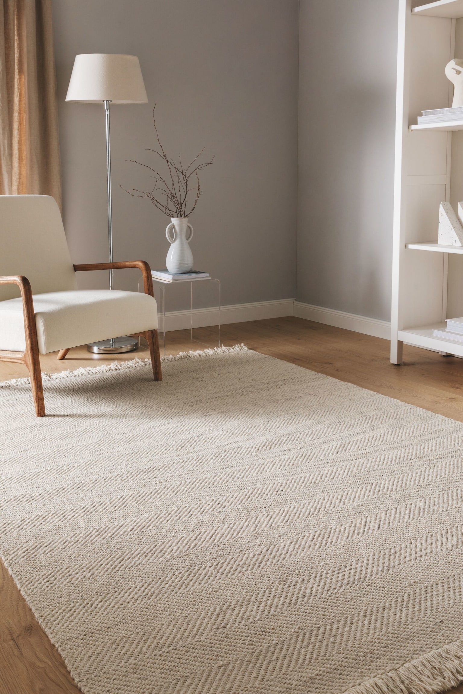 Tapis De Laine Lars - Crème/Beige - 2