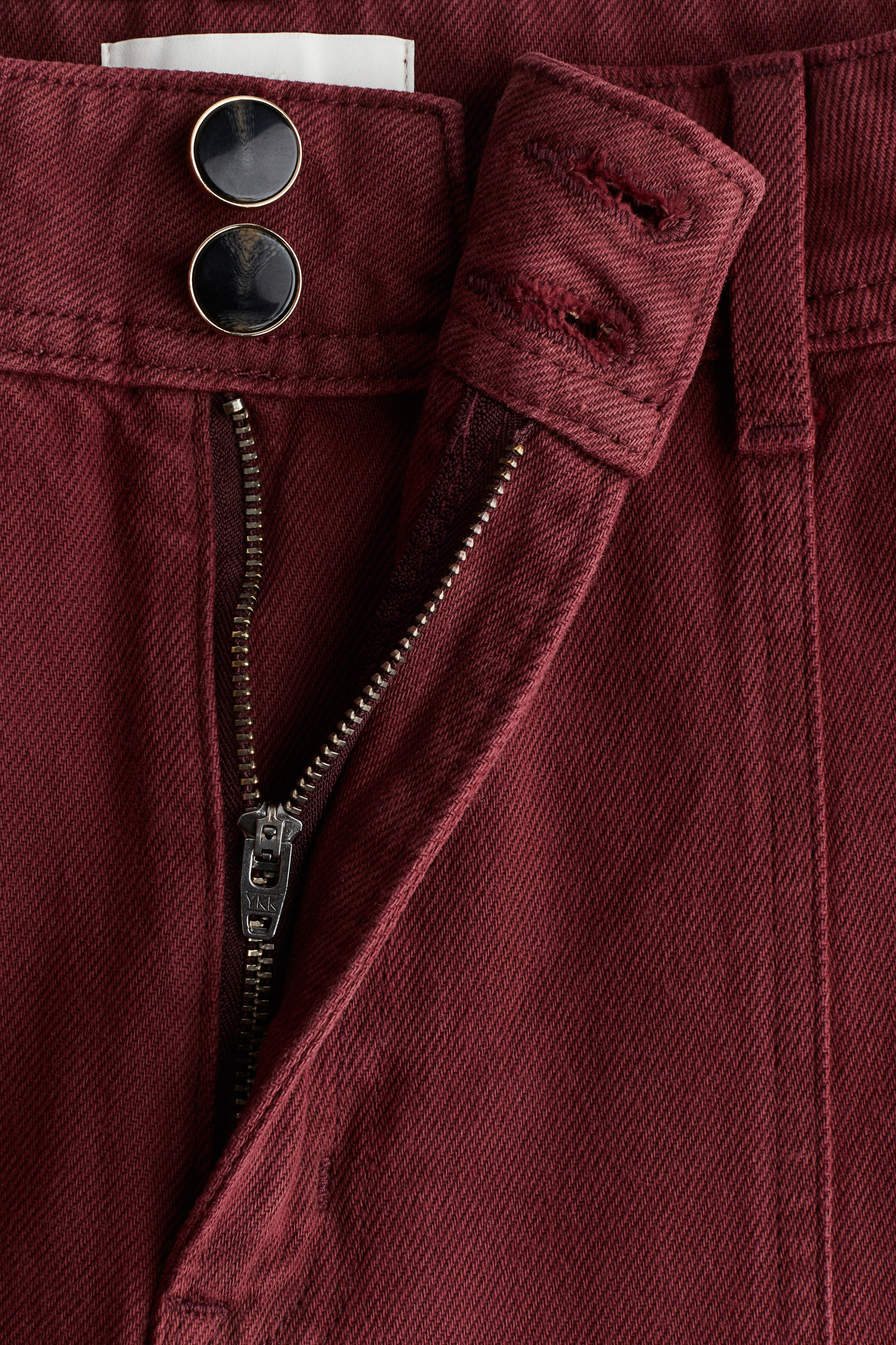 View larger image: Wide High Jeans - Brick red - Ladies | H&M 6