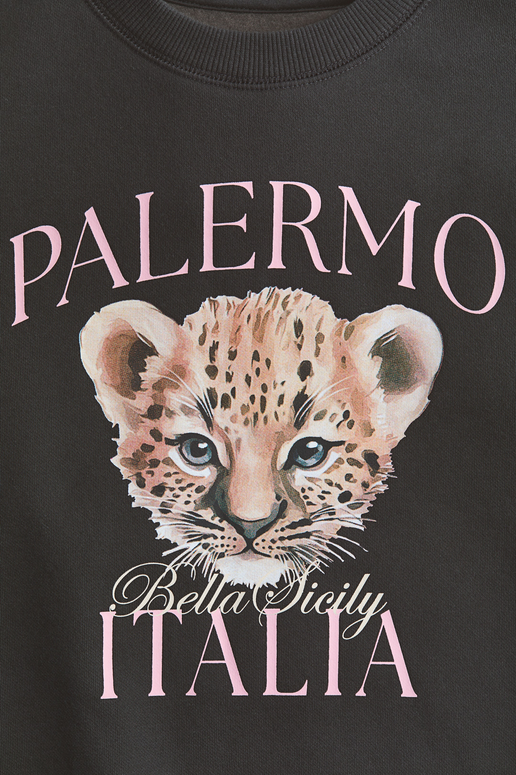 Ampliar la imagen: Sudadera con diseño - Negro/Palermo - Kids | H&M MX 2