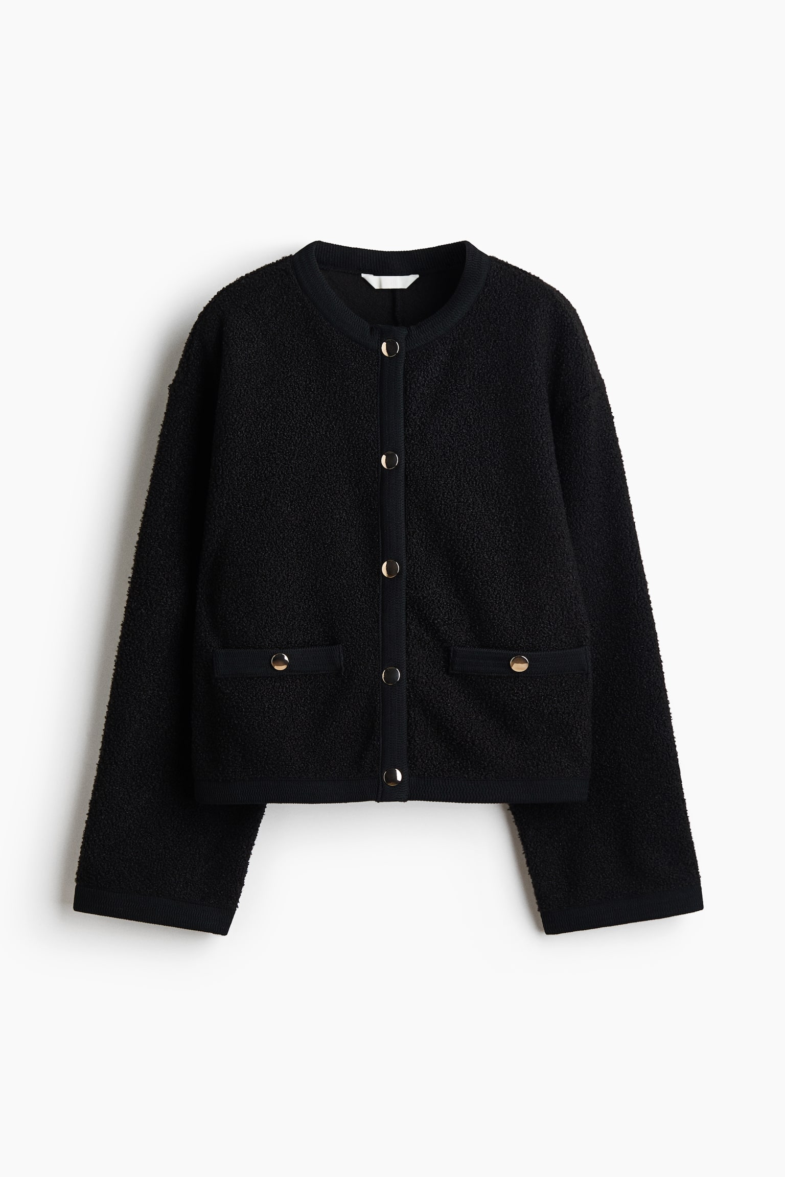 Teddy jacket - שחור/בורדו/קרם/שחור - 1