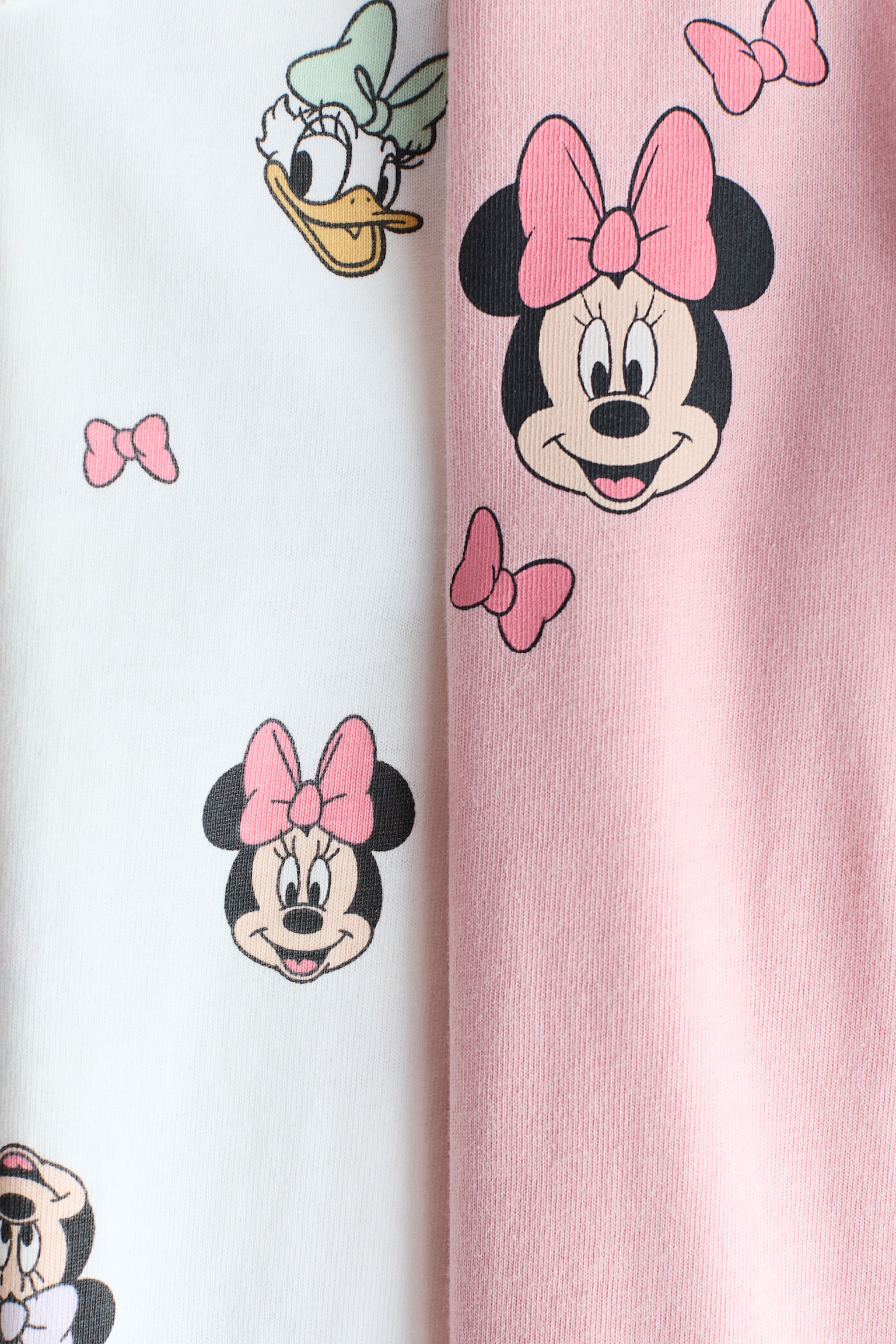 2-pack printed pyjamas - Pink/Minnie Mouse/Turquoise/The Lion King/Light turquoise/Mickey Mouse/Light pink/Bambi/Dusty blue/Mickey Mouse/Light pink/Minnie Mouse/Light green/Mickey Mouse/Red/Minnie Mouse/Light pink/Minnie Mouse/Light dusty purple/Snoopy - 2