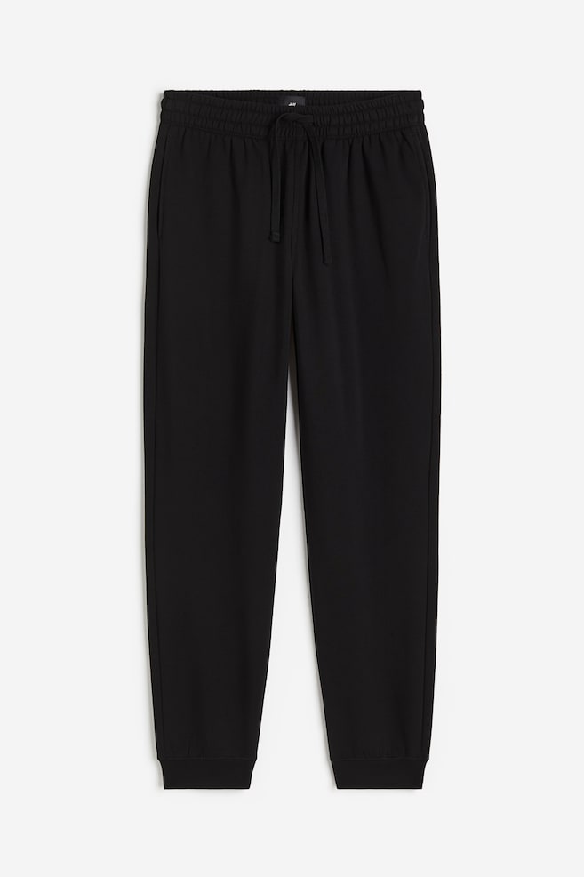 Pantalon en molleton Regular Fit - Noir/Gris clair chiné/Crème/Gris/dc/dc/dc/dc/dc - 2