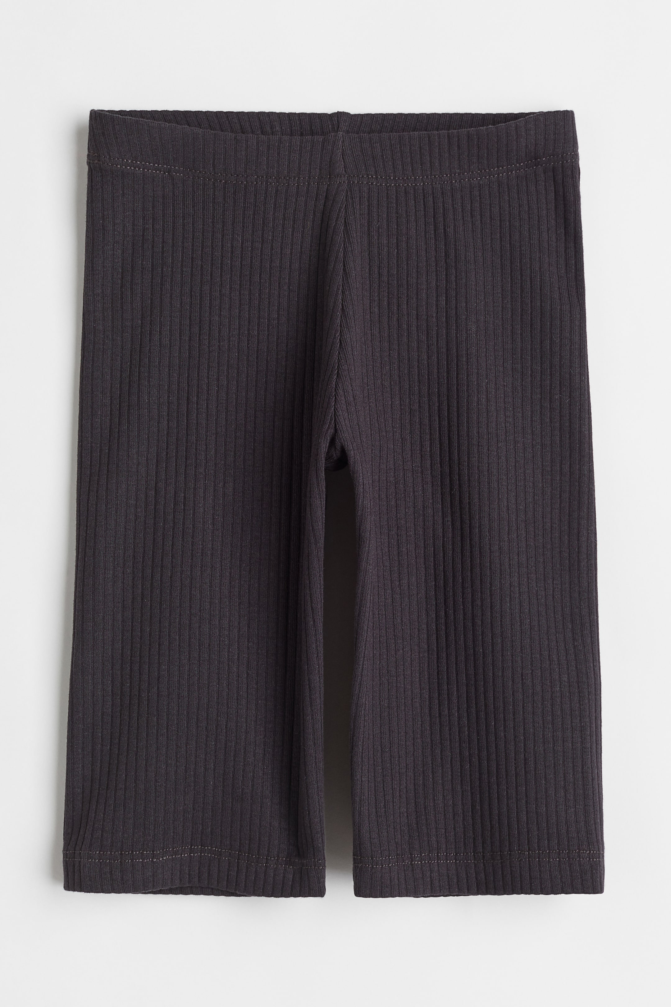 View larger image: Ribbed leggings - Dark grey - Kids | H&M IE 1