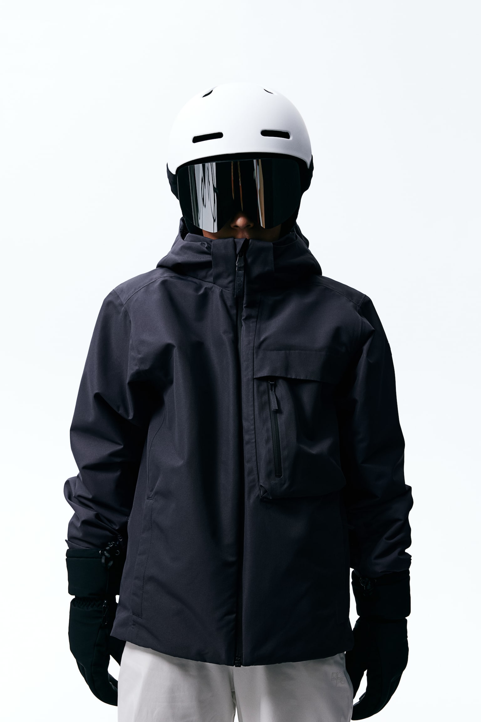 Veste de ski 2 couches en textile StormMove™ - Bleu marine/Noir - 4