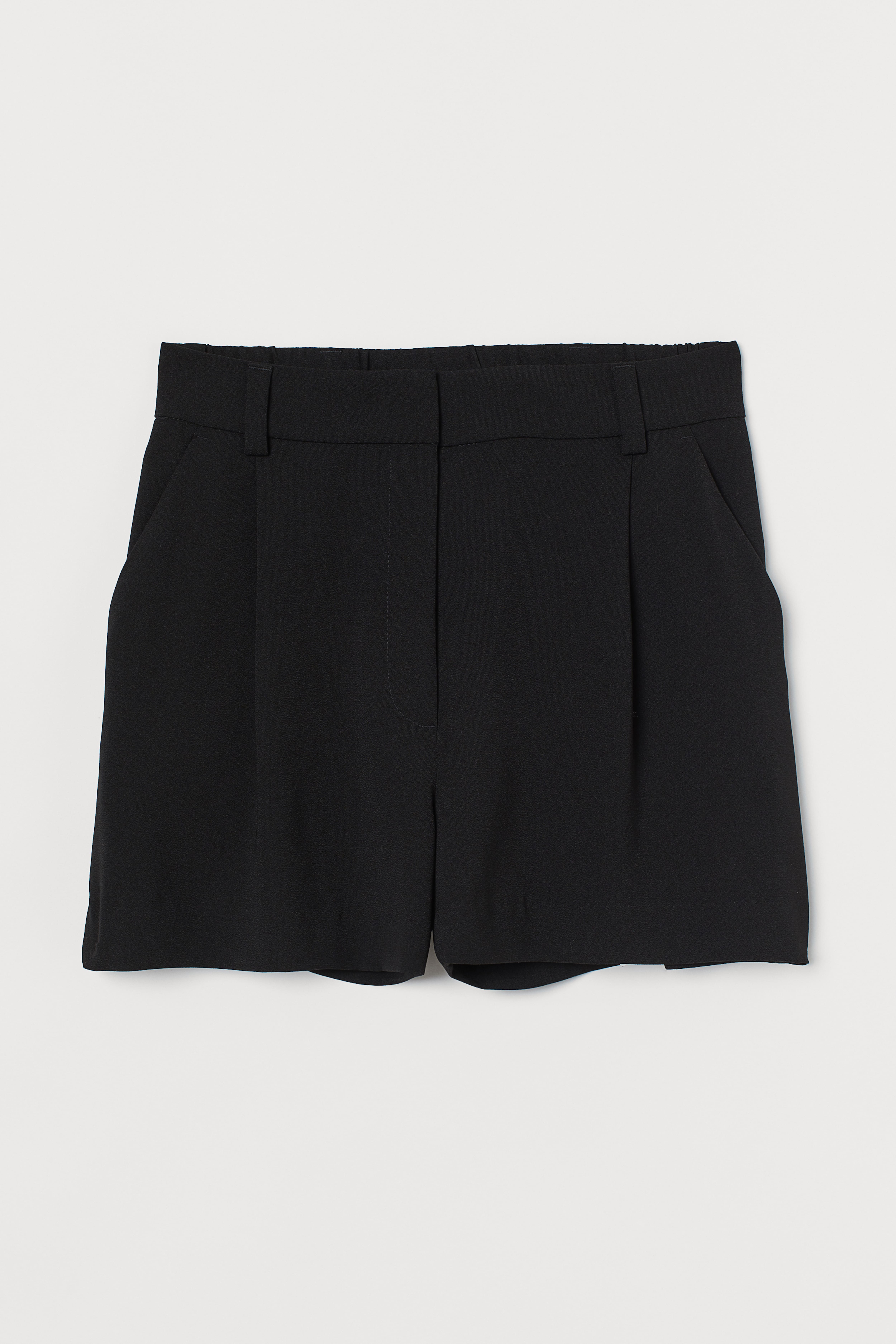 H&m black shorts best sale