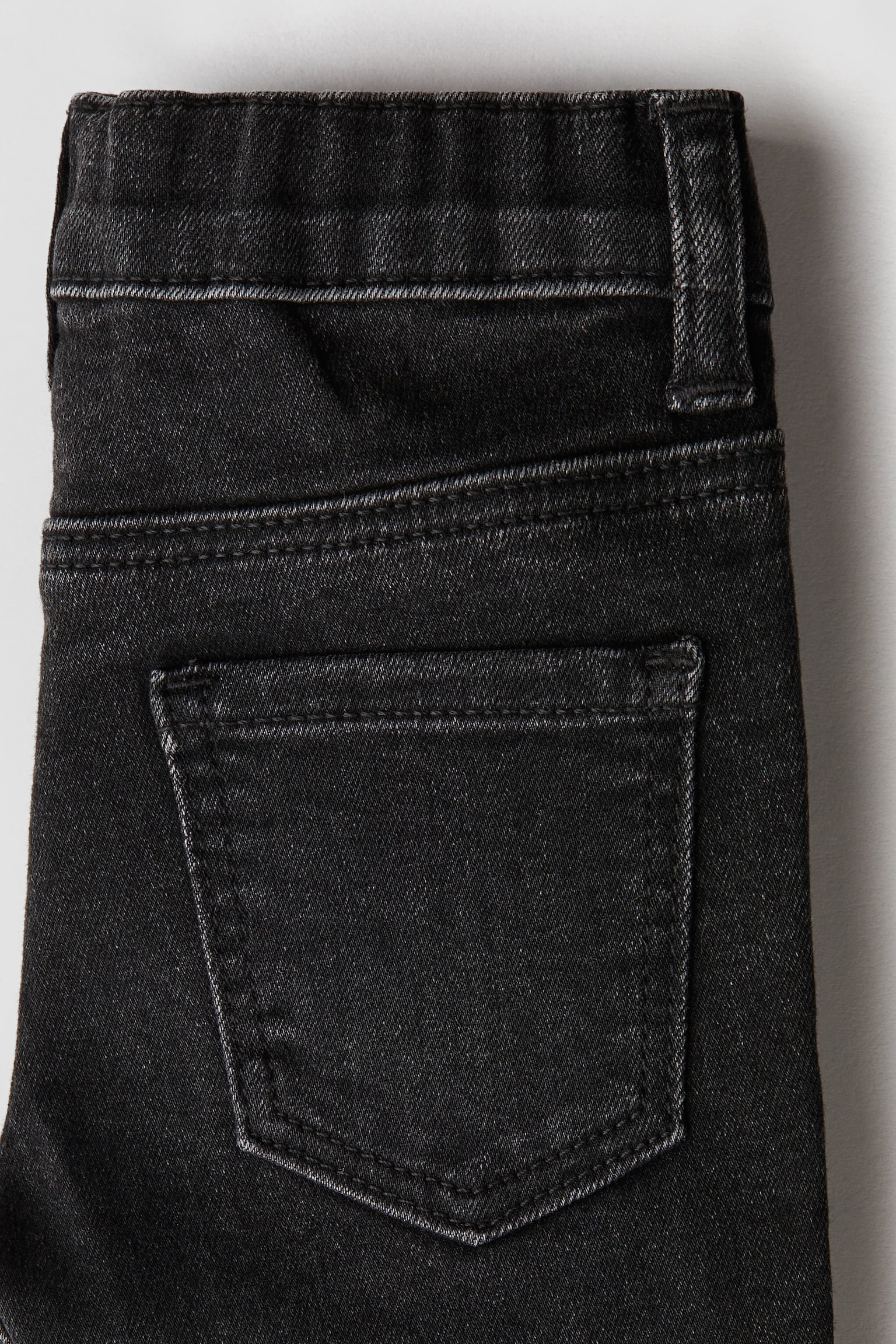 Детские джинсы H&M Slim-Fit, цвет: Чёрный — фото 7