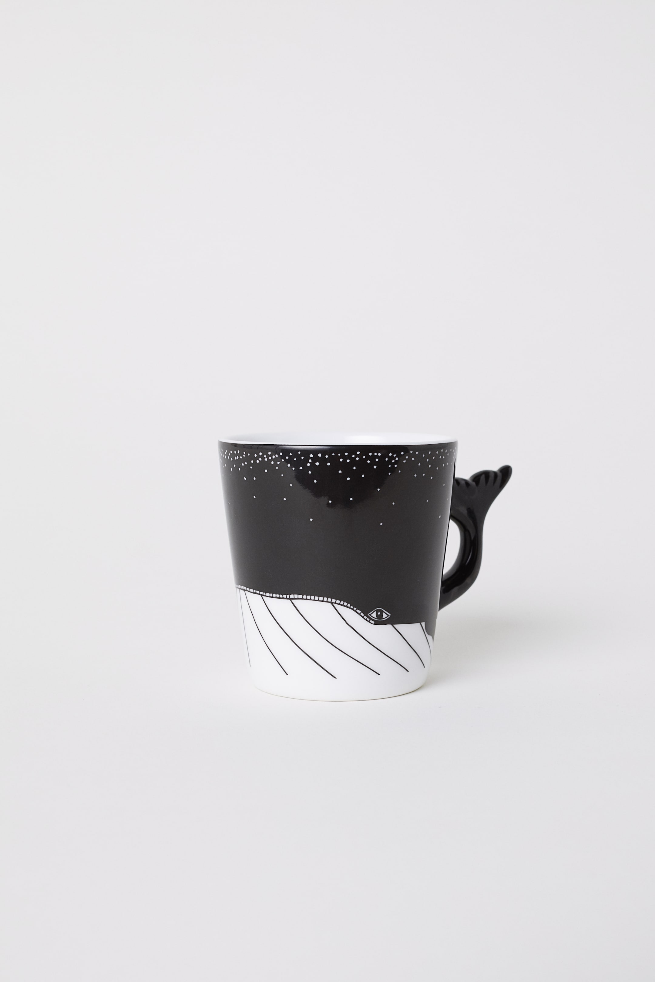 View larger image: Small porcelain mug - White/Black - Home All | H&M IE 1