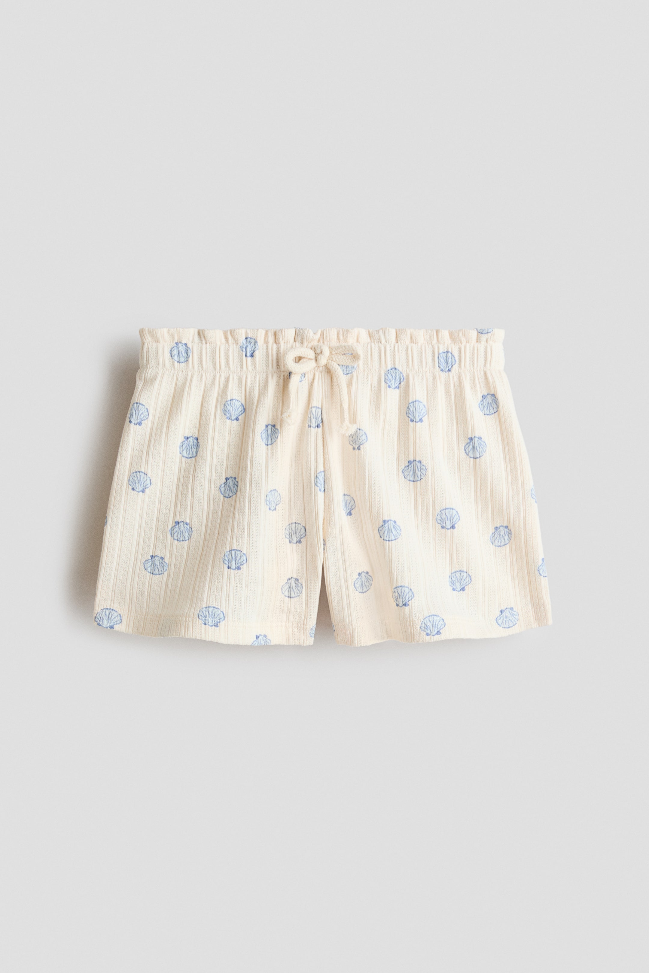 이미지 확대 보기: 포인텔 저지 쇼츠 - 라이트 베이지/조가비 - Kids | H&M KR 1