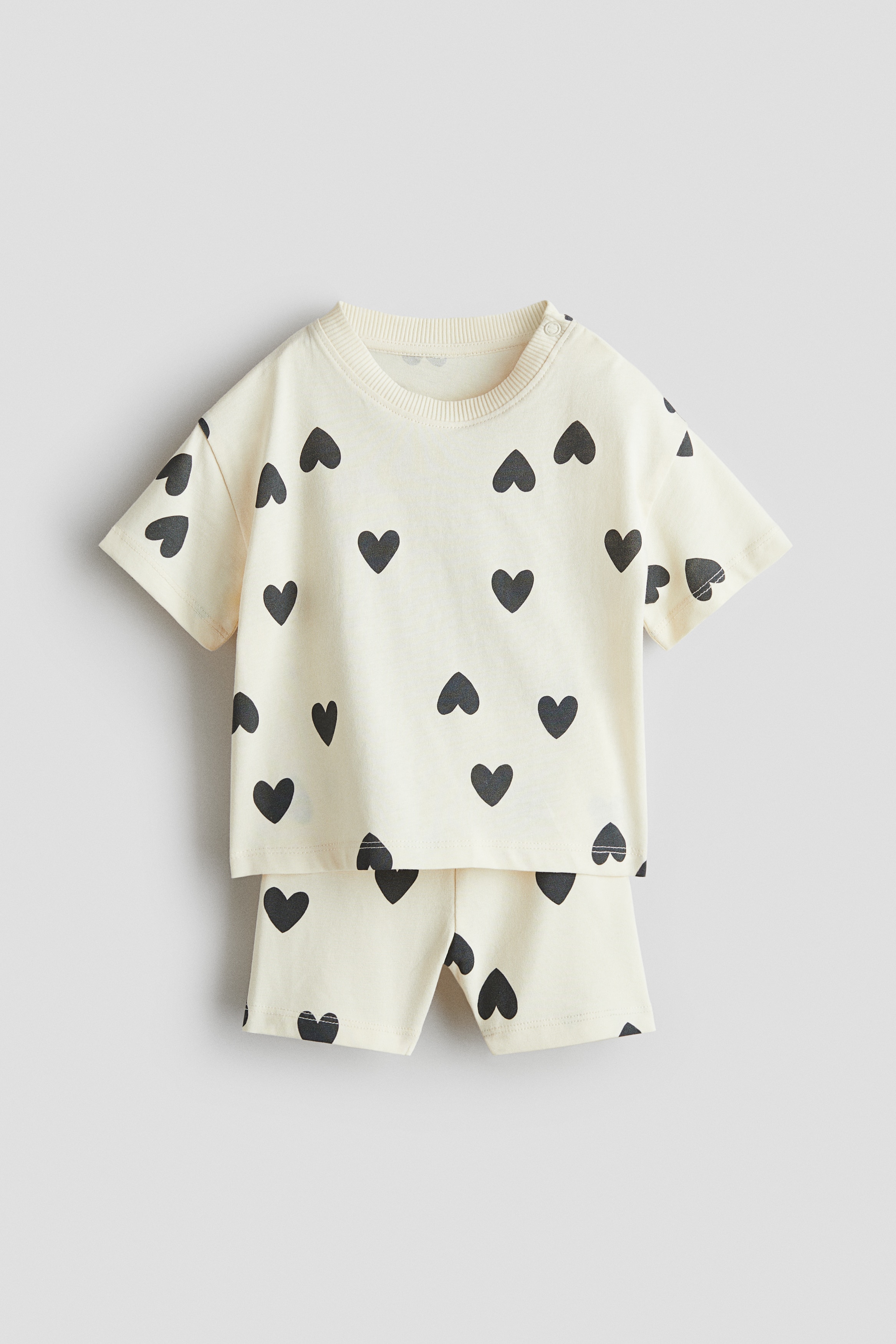 トップス andmary Dorothy heart tops beige andmary Dorothy heart tops beige