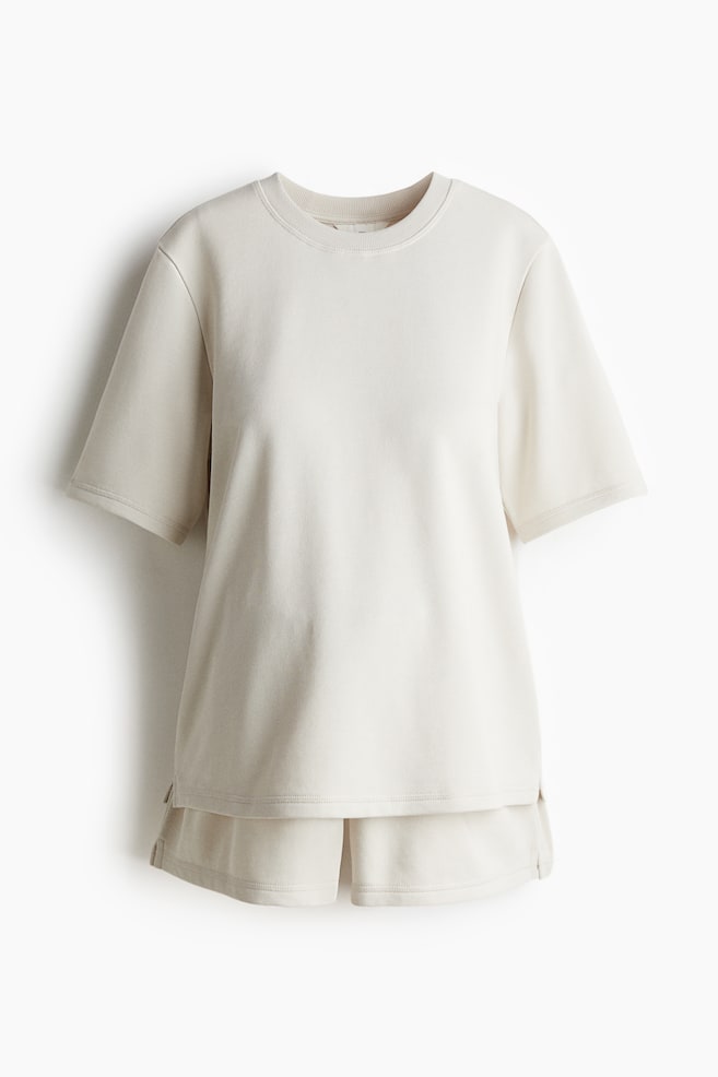 MAMA Before & After 2-piece set - Light beige/Red - 1