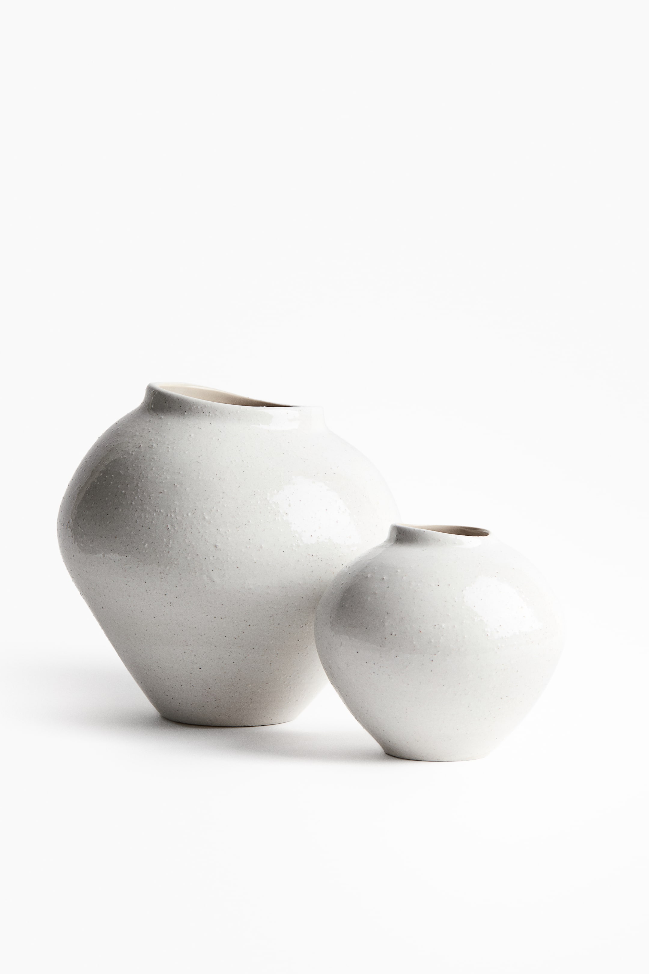 Large Irregular Stoneware Vase