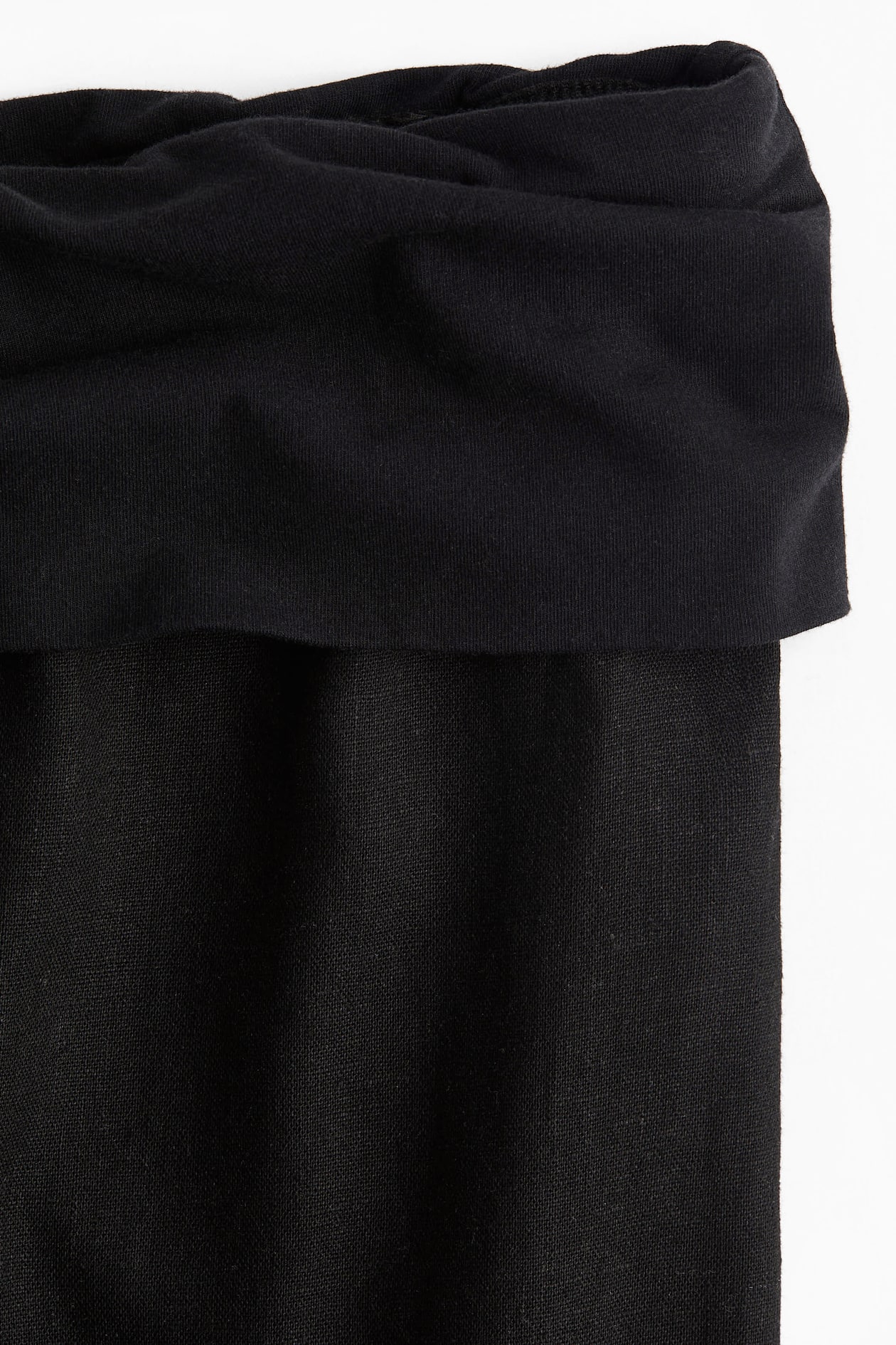 Foldover-Waist Linen-Blend Pants - image 3