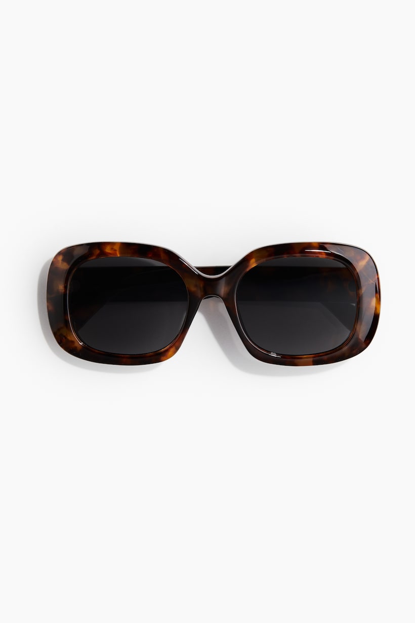 Square Sunglasses - Brown/tortoiseshell-patterned - Ladies | H&M US