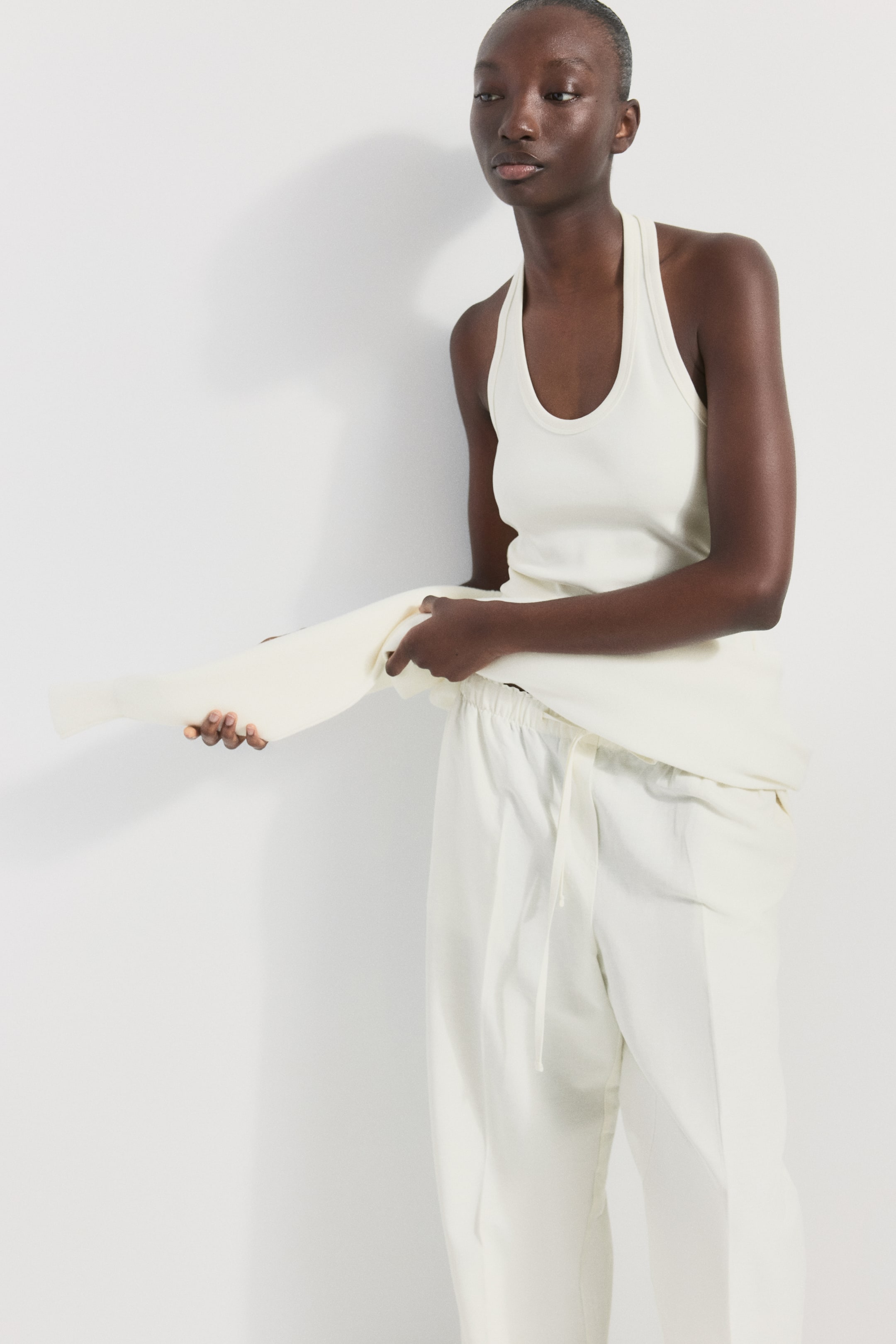 Haut dos nu en coton