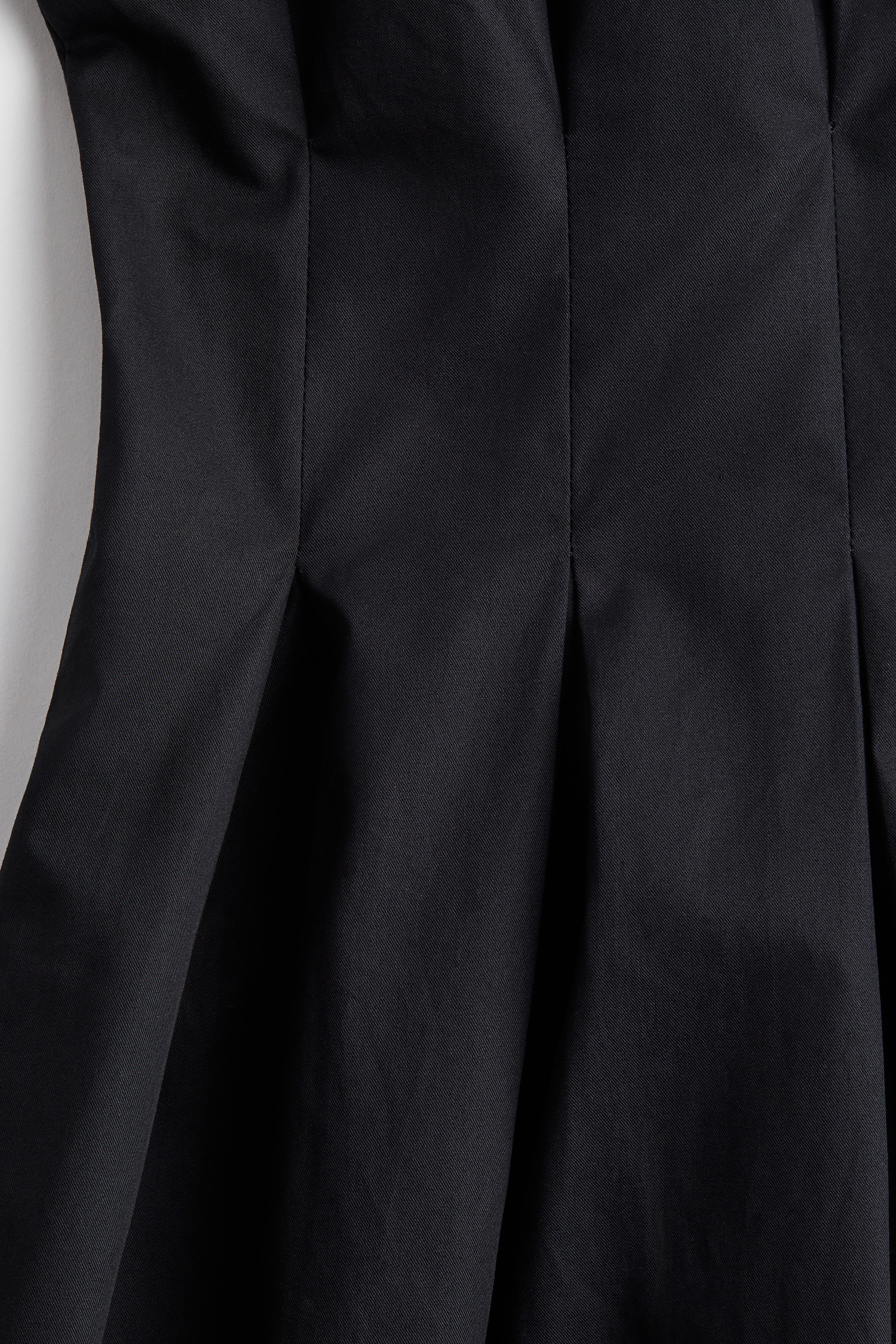 Waisted cotton dress