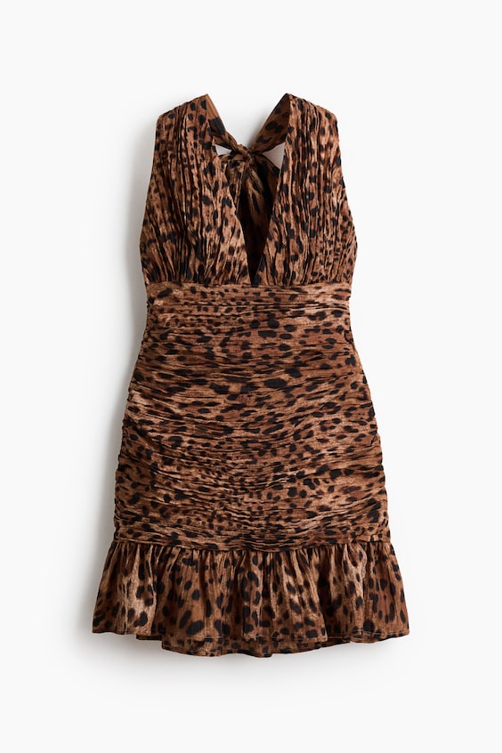 Женские платья H&M Ruched Scarf-Detail Dress