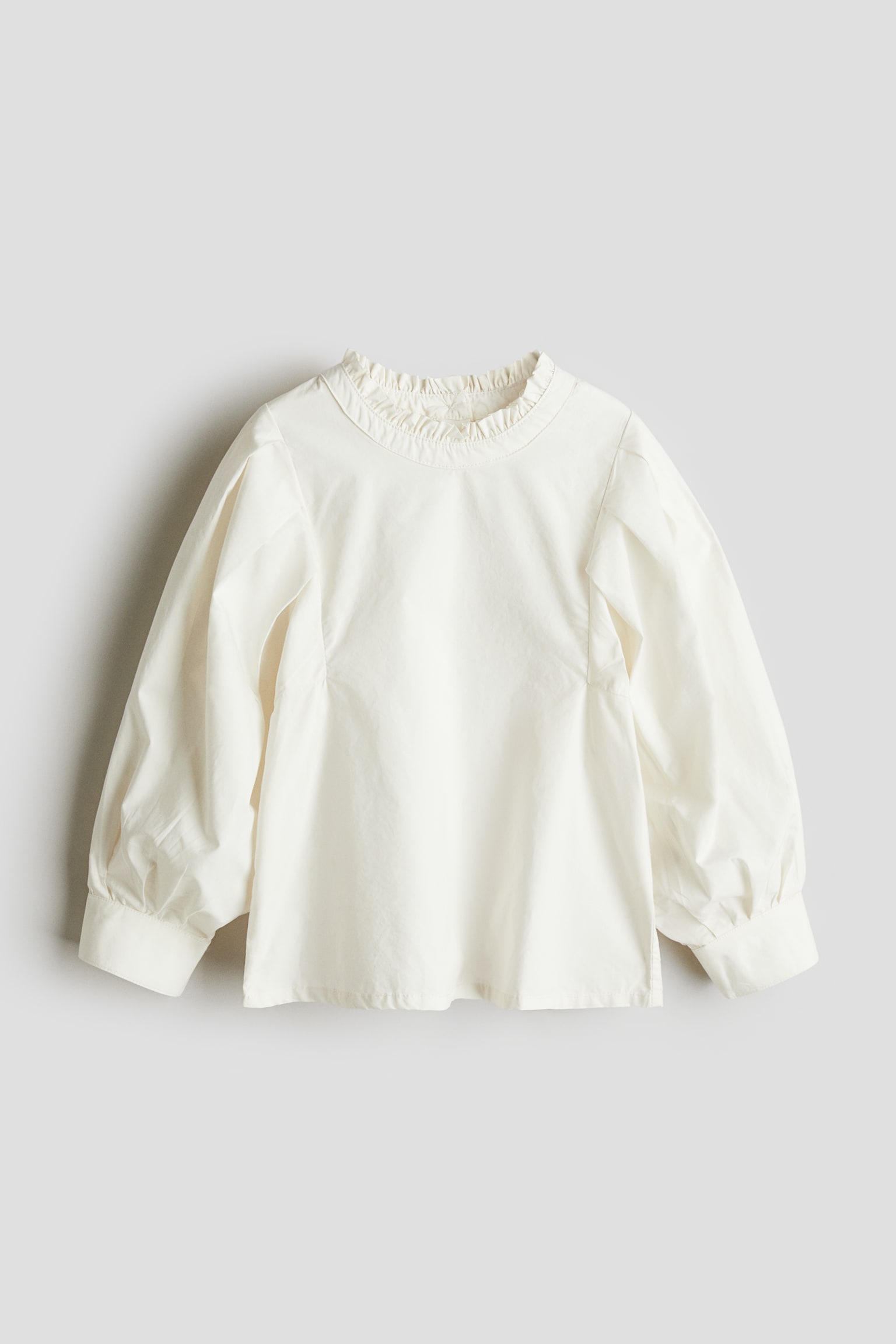 Cotton blouse - ホワイト - 2