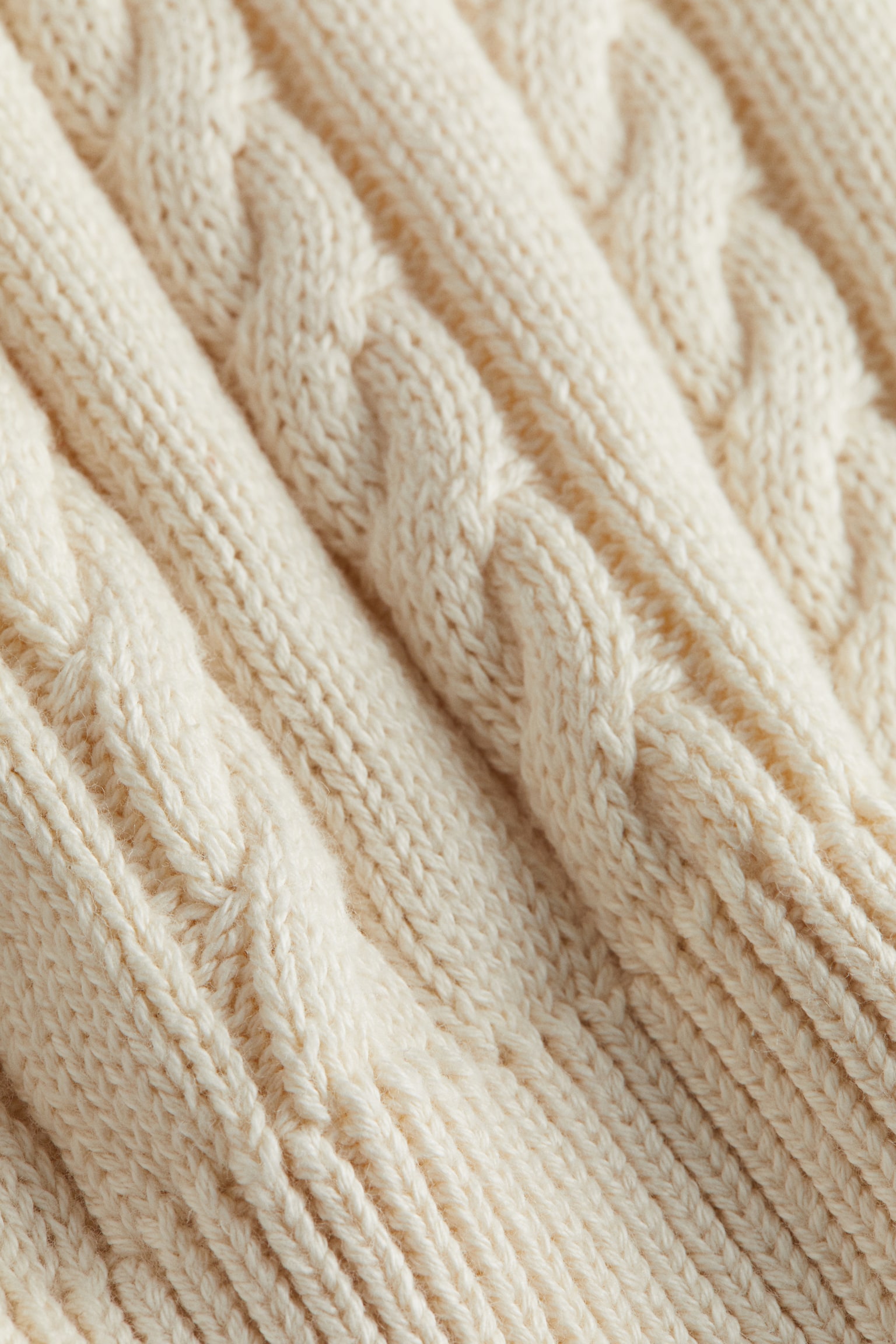 2-piece cable-knit set - Light beige - 2