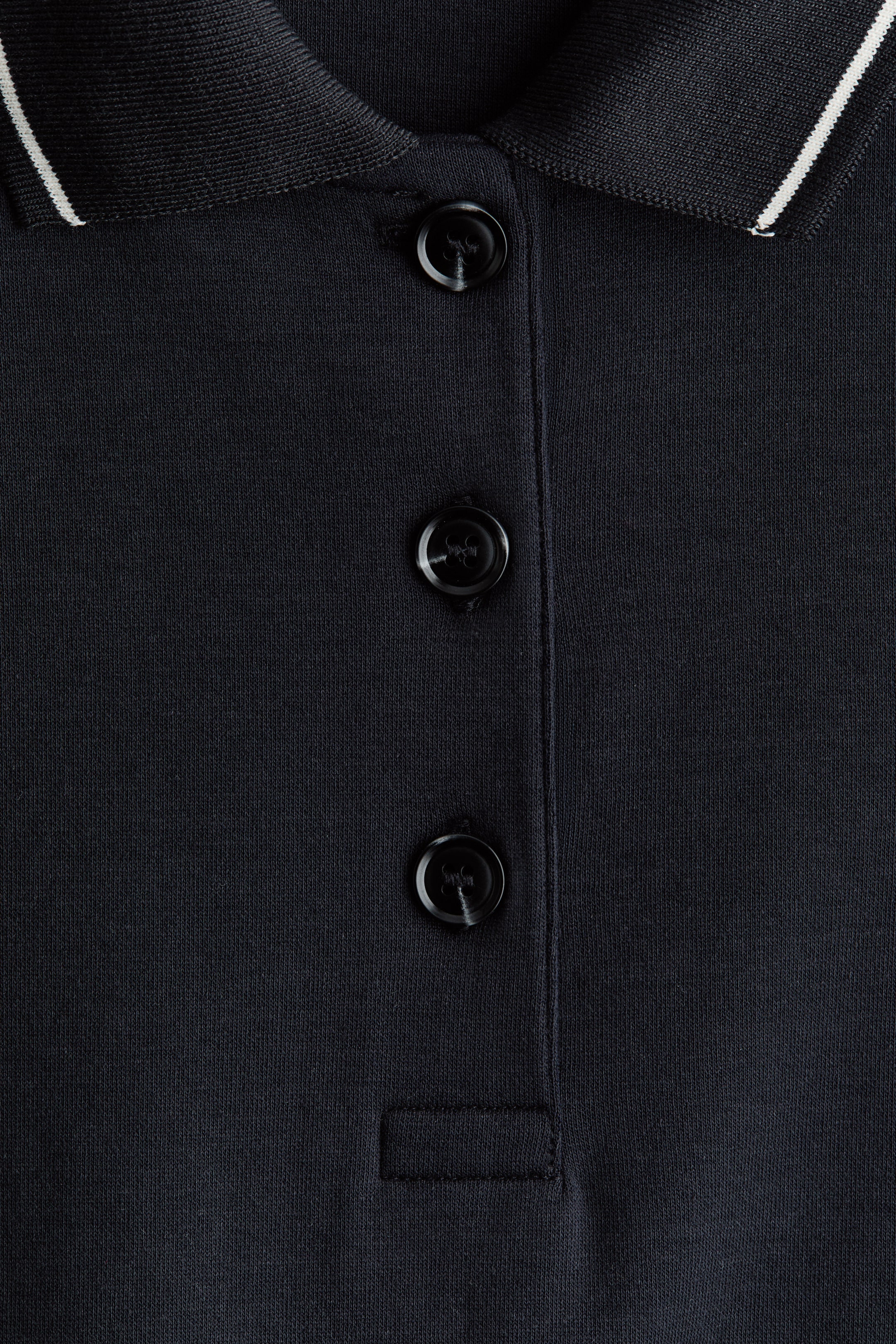 Polo en coton mélangé