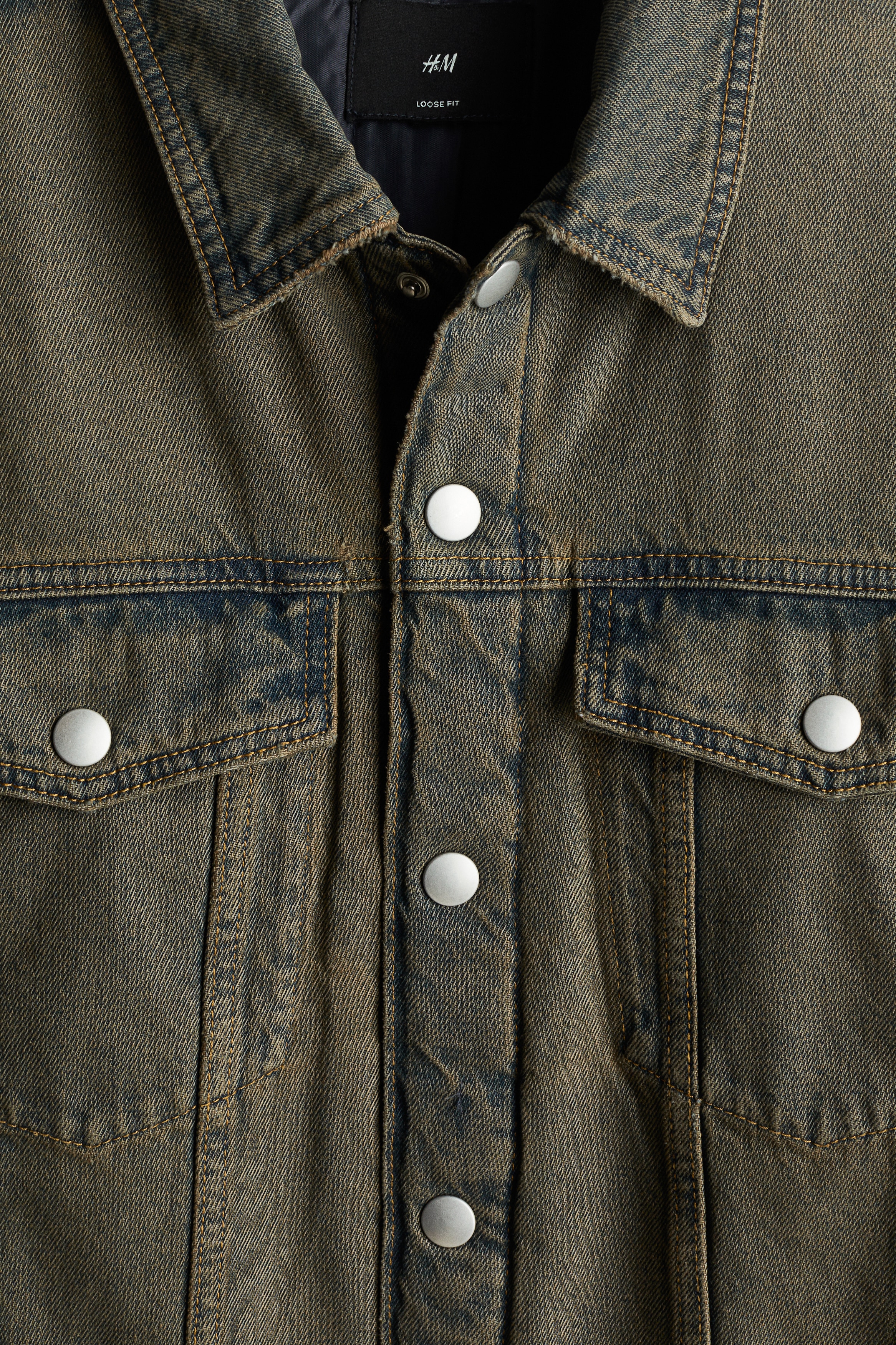 Loose-Fit Denim Jacket