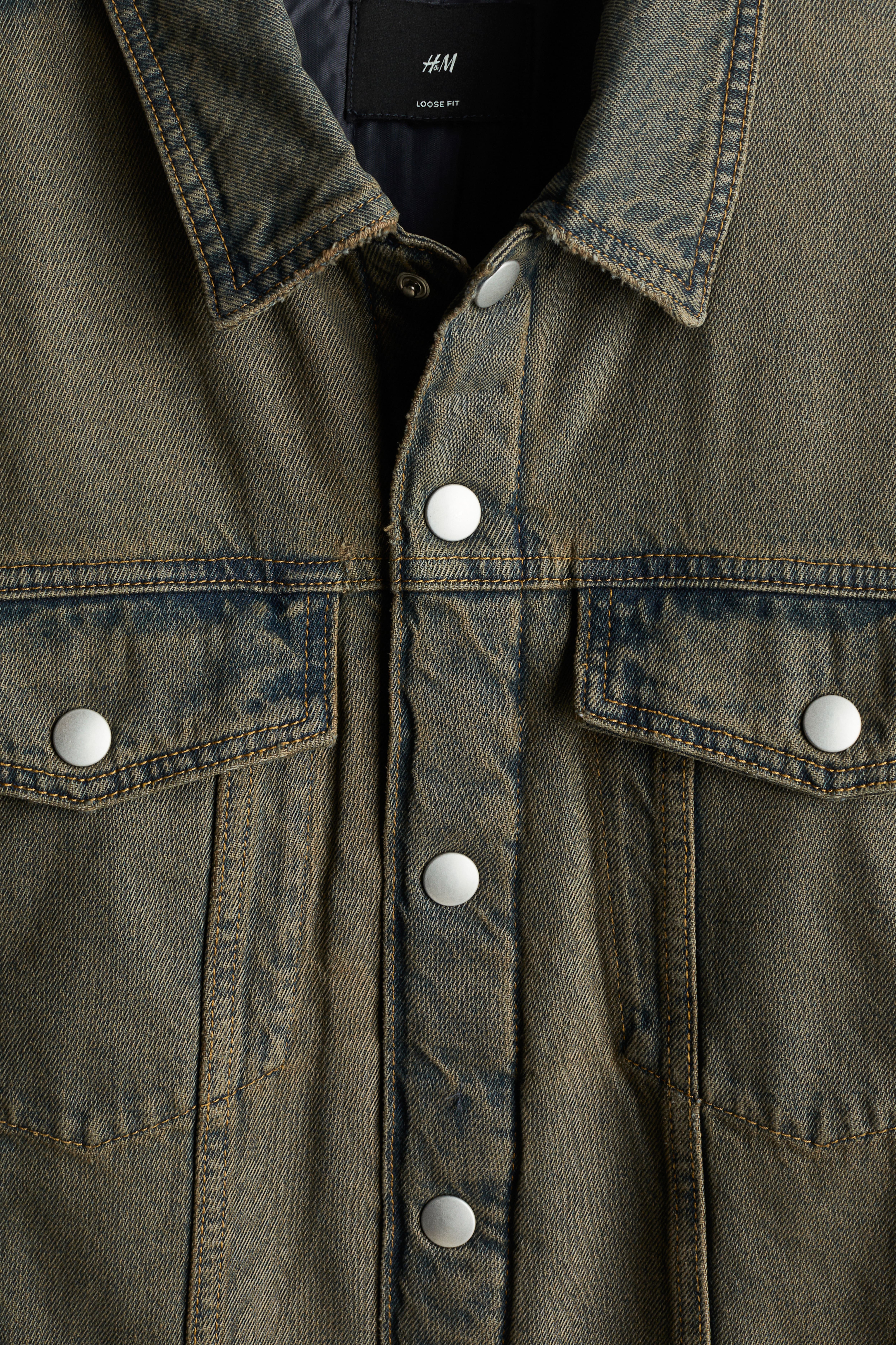 Loose-Fit Denim Jacket