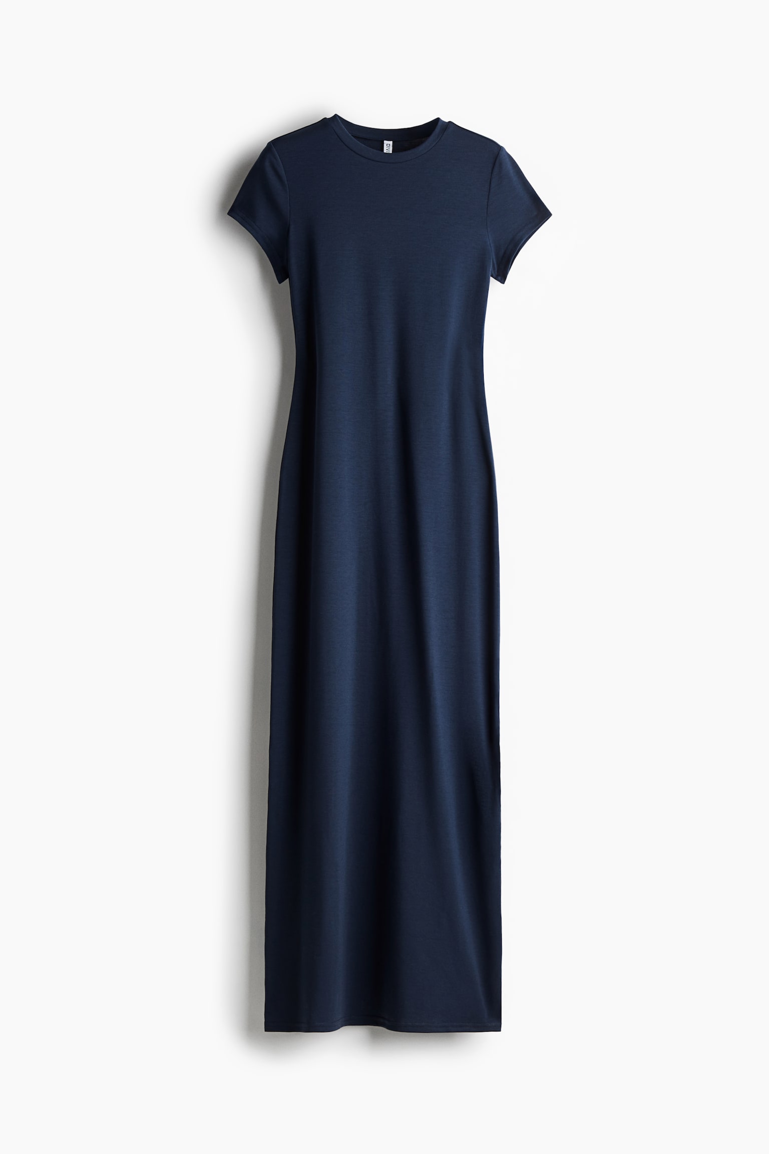 Jersey bodycon dress - Navy blue/Dark grey/Light greige/Black - 1