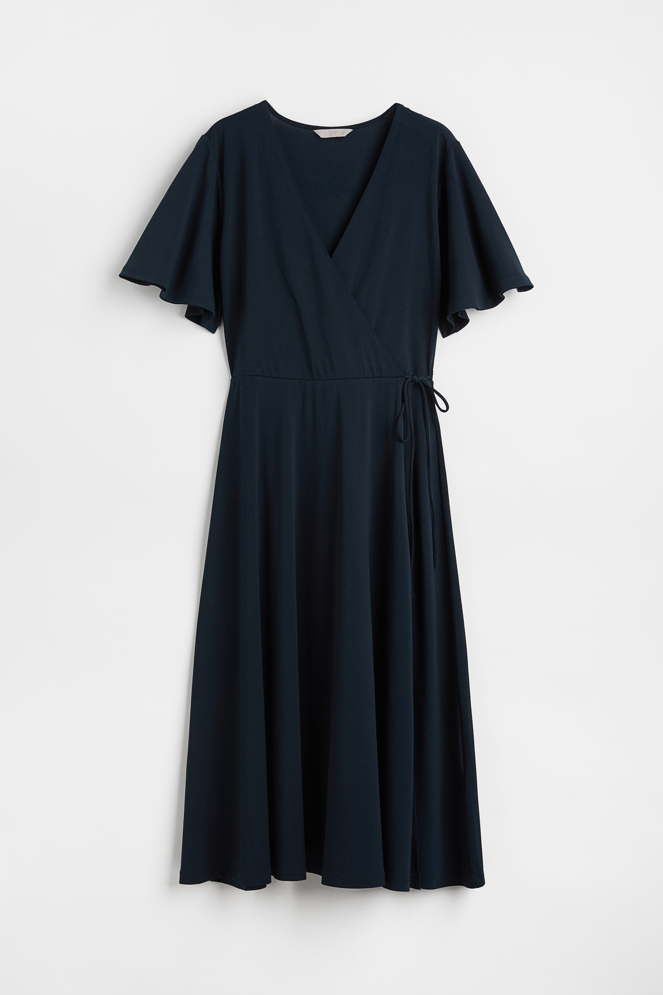 View larger image: Wrap dress - Navy blue - Ladies | H&M 1