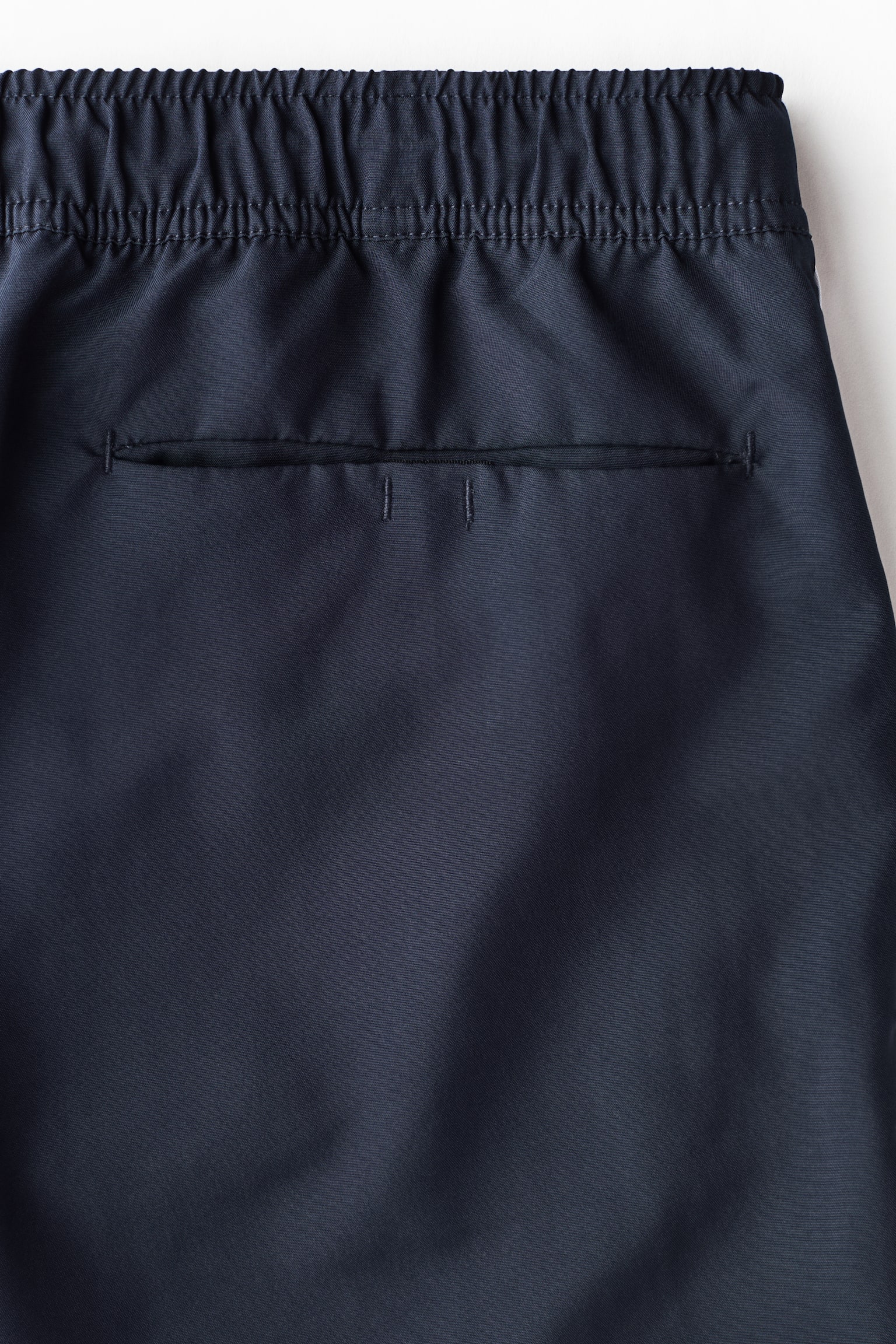 Borg Retro Swim Shorts - Navy Blue - 3