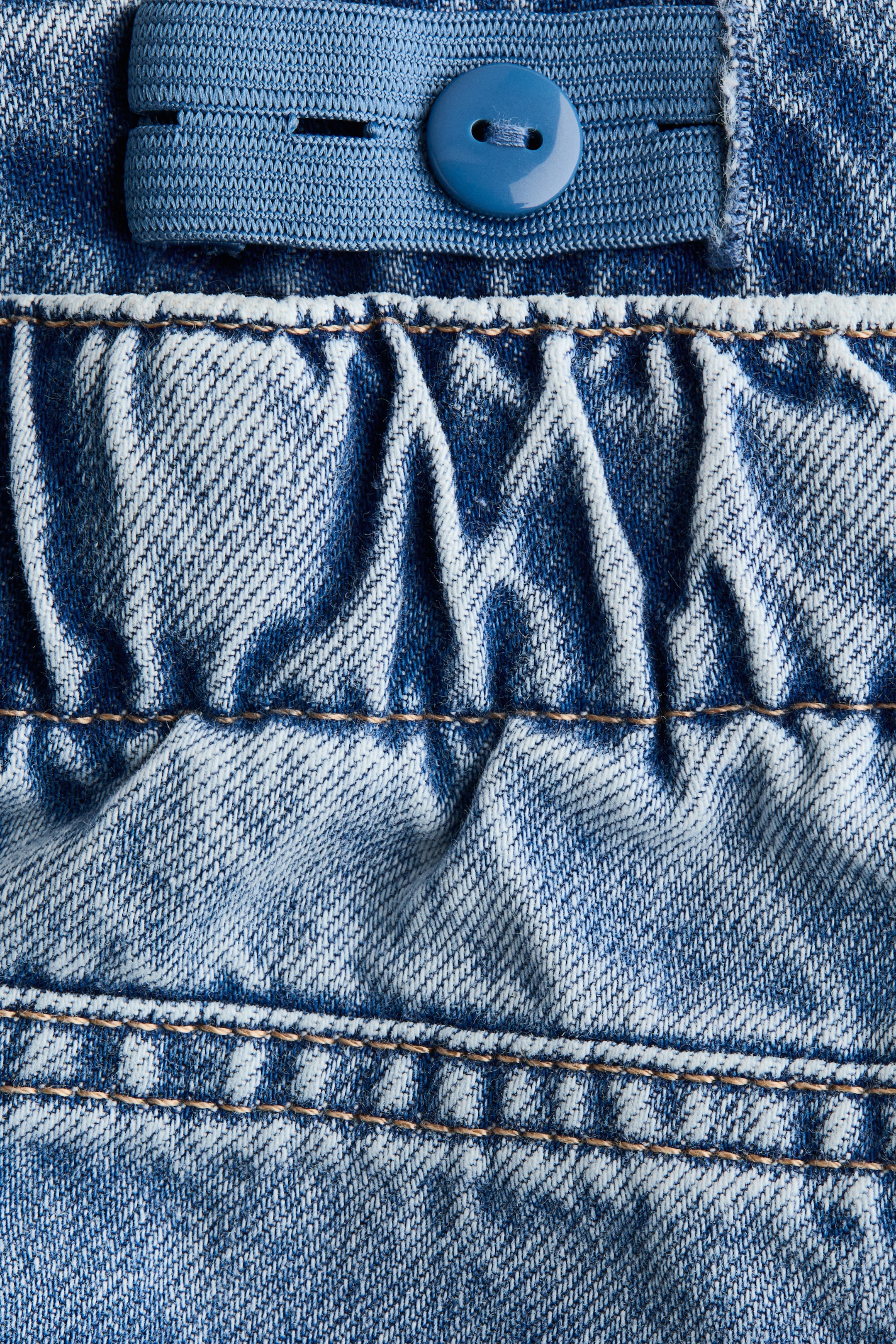 Jean imprimé aux jambes larges