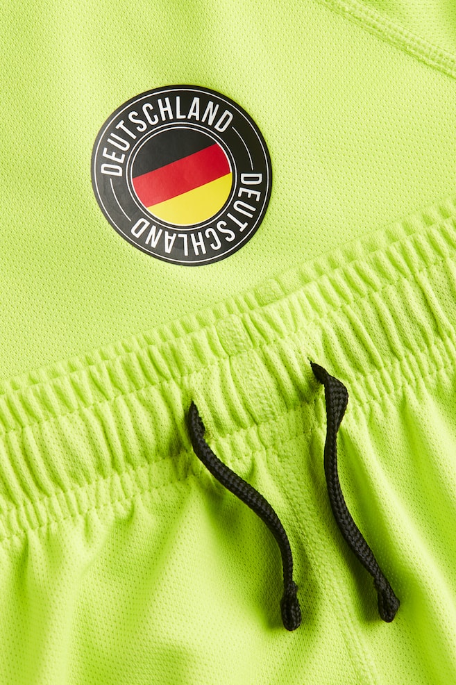 Printed football kit - Neon green/Deutschland/White/Deutschland/Blue/Italia/Black/Belgium - 3
